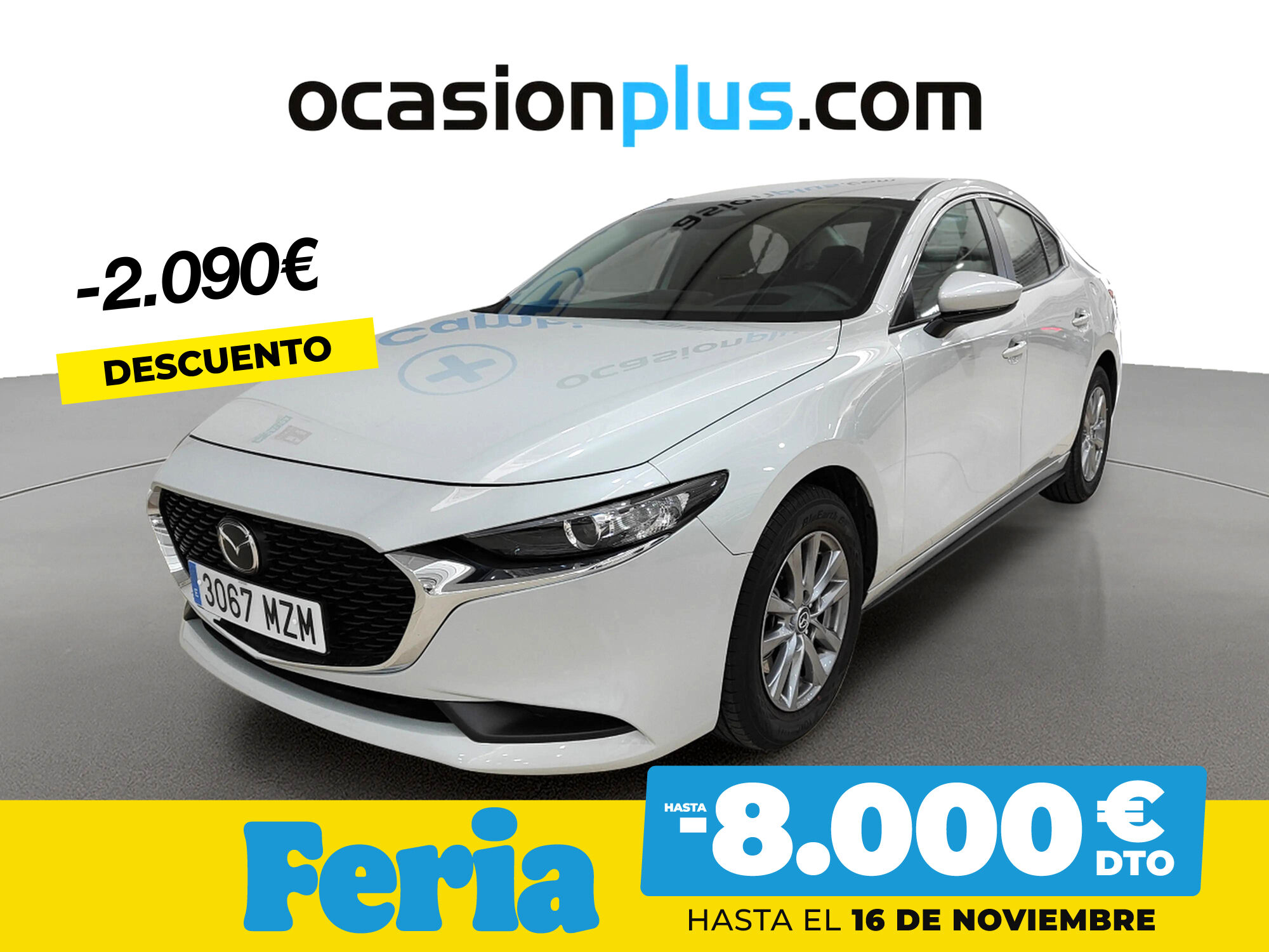 MAZDA Mazda3 (2.5L E-SKY G MHEV Prime-line 103 kW (140 CV)) en Madrid