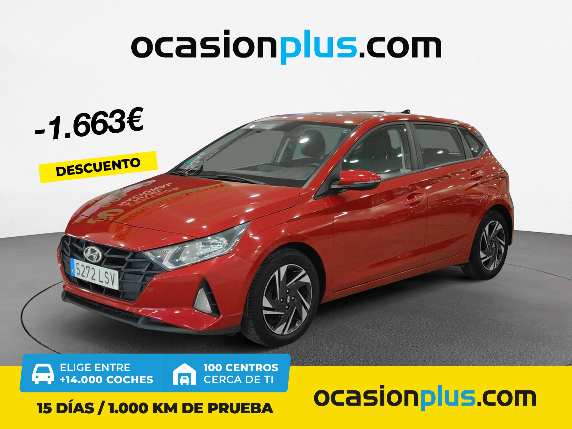 HYUNDAI i20 (1.2 MPI SLX 62 kW (84 CV)) en Madrid