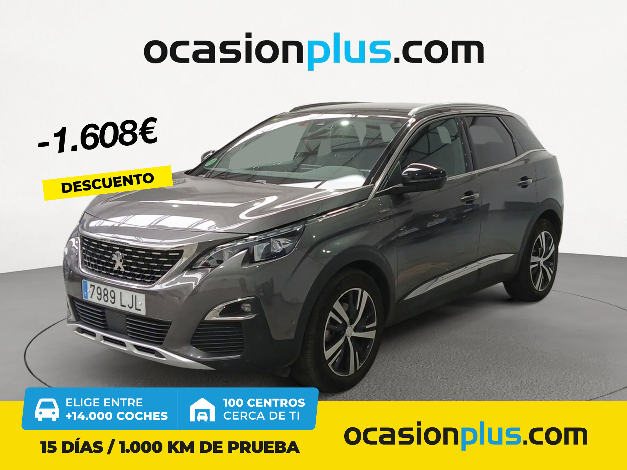 PEUGEOT 3008 (PureTech 130 S&S GT Line 96 kW (130 CV)) en Madrid