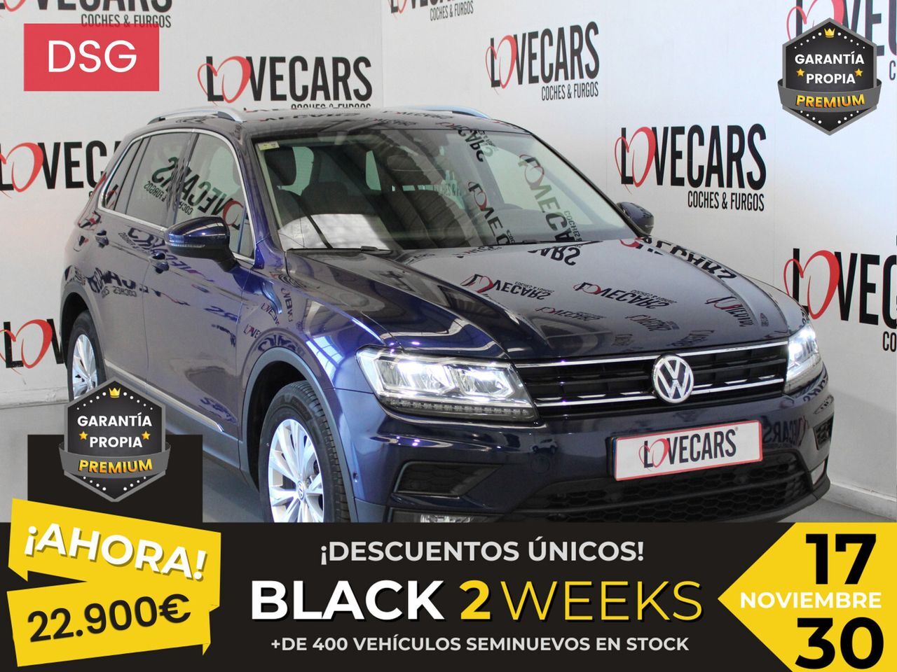 VOLKSWAGEN Tiguan (Advance 2.0 TDI 110kW (150CV) DSG) en Pontevedra