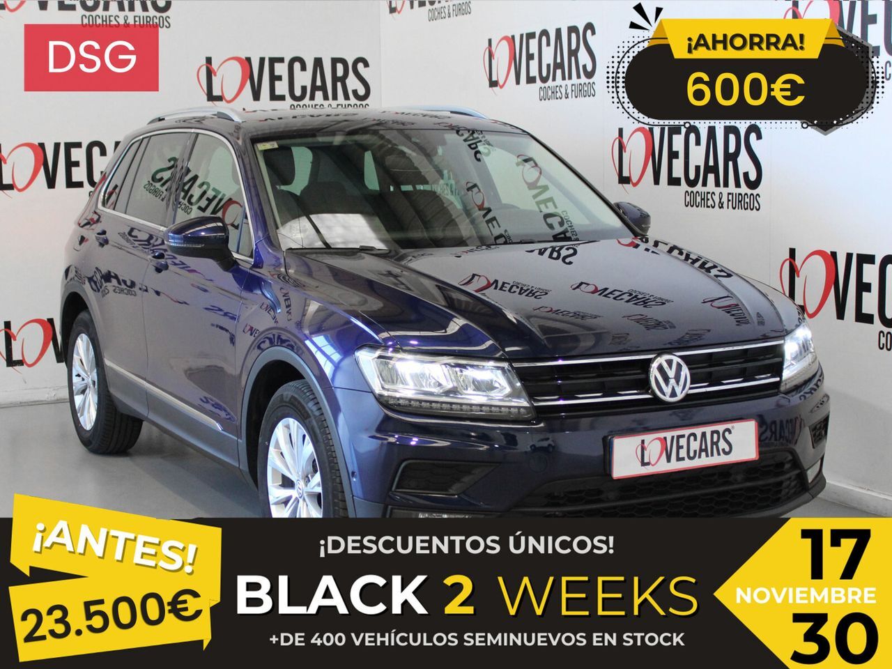VOLKSWAGEN Tiguan (Advance 2.0 TDI 110kW (150CV) DSG) en Pontevedra