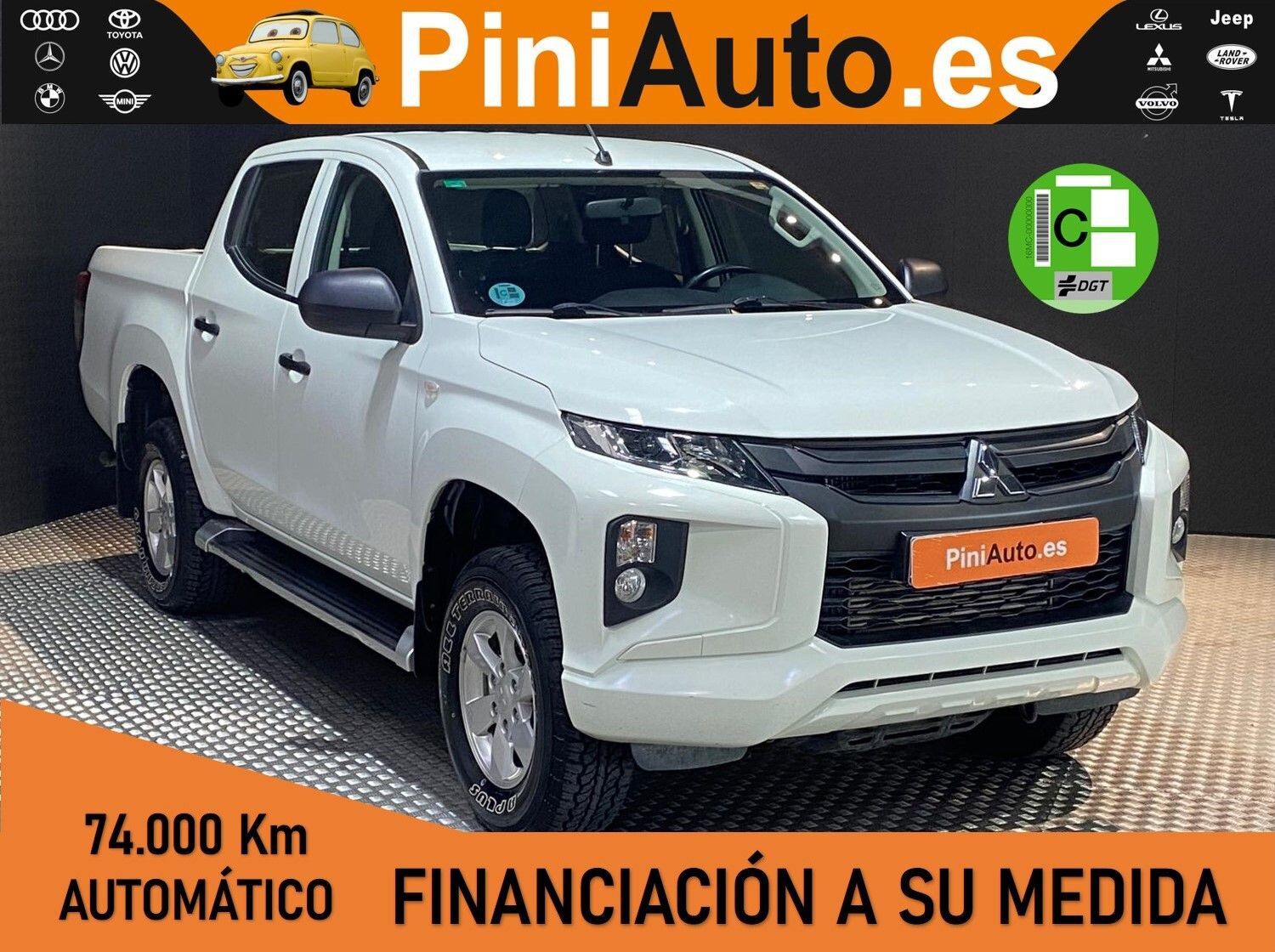 MITSUBISHI L200 (D/C 220 DI-D M-Pro Auto) en Madrid