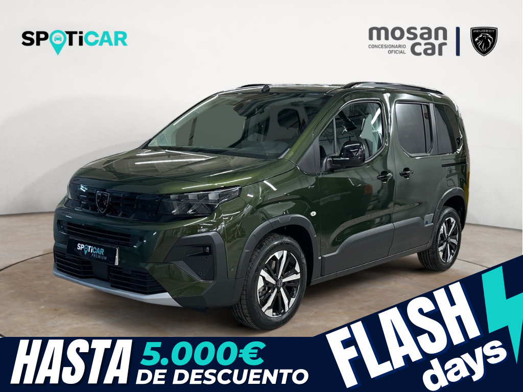 PEUGEOT Rifter (N M1 1.5 BLUEHDI 130 GT GPS LL17 RADAR AV AR+CAM) en Madrid