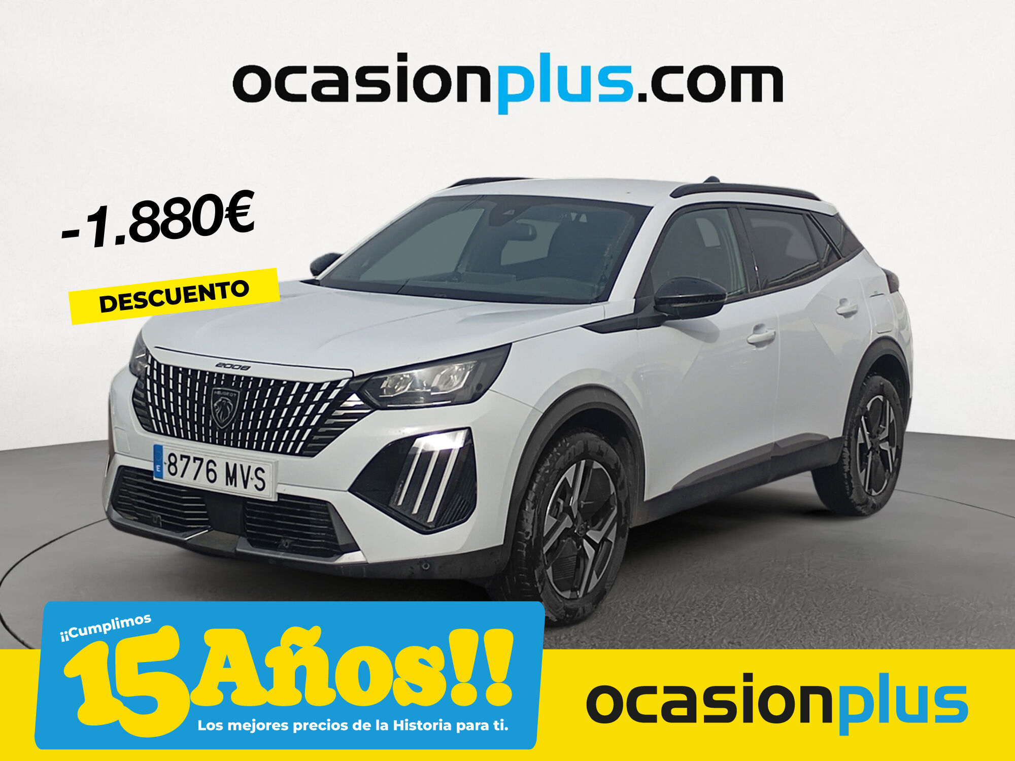 PEUGEOT 2008 (PureTech 130 S&S Allure EAT8 96 kW (130 CV)) en Madrid