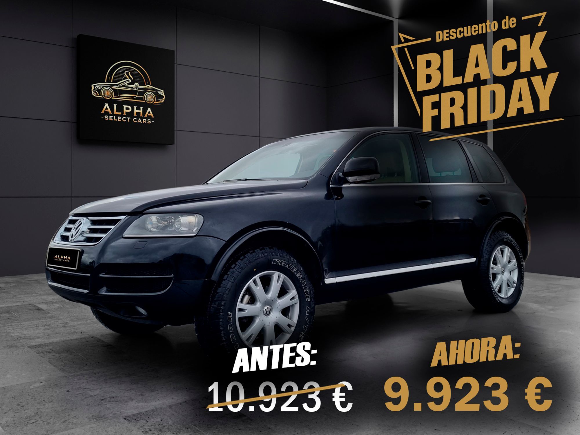VOLKSWAGEN Touareg (2.5TDI R5 +Motion Tiptronic) en Madrid