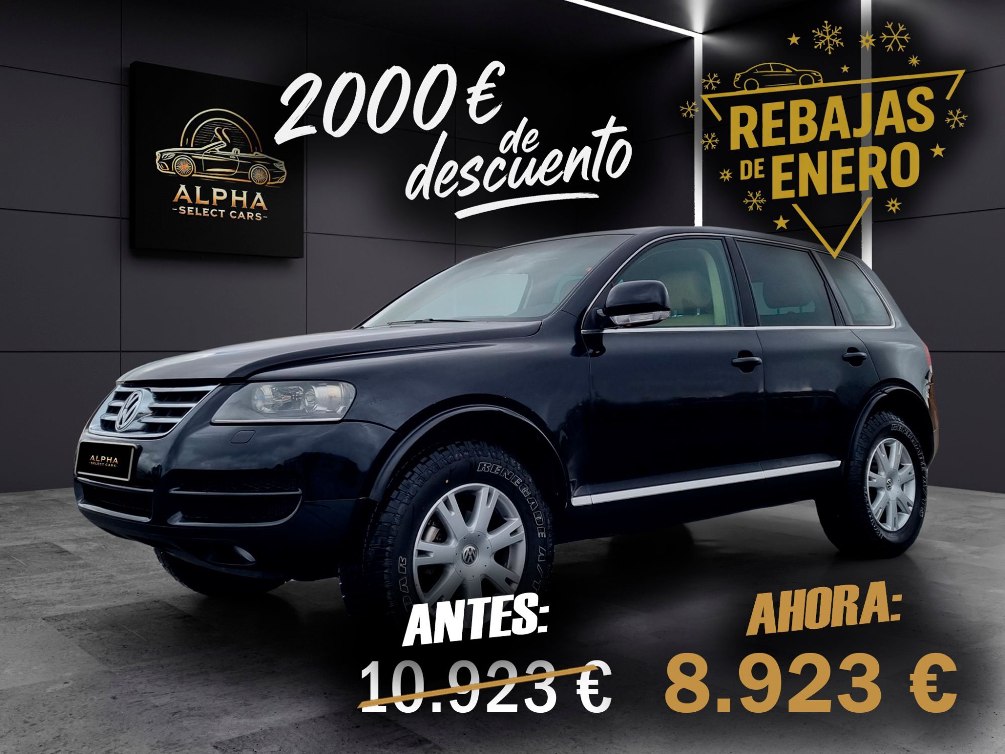 VOLKSWAGEN Touareg (2.5TDI R5 +Motion Tiptronic) en Madrid