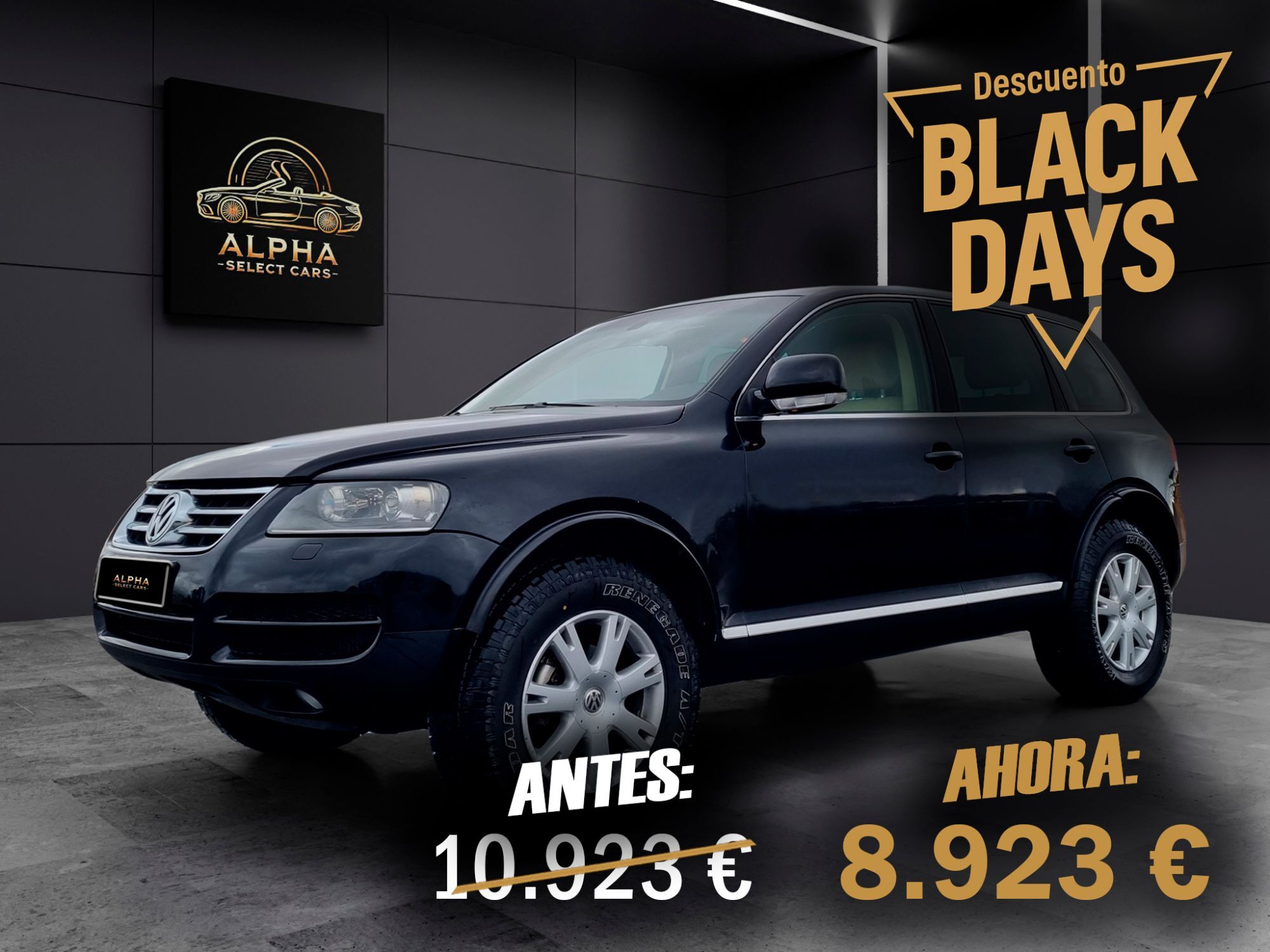 VOLKSWAGEN Touareg (2.5TDI R5 +Motion Tiptronic) en Madrid