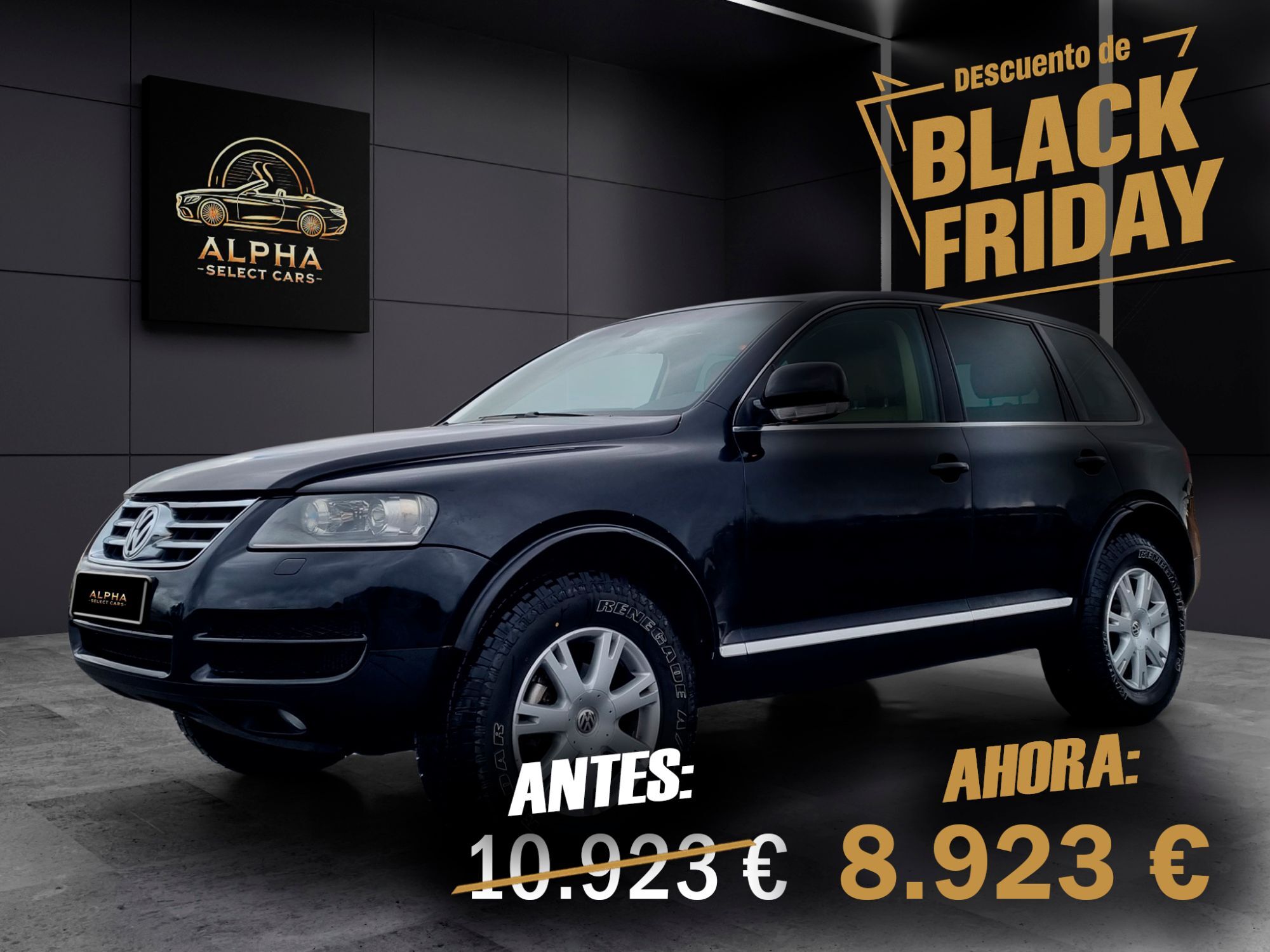 VOLKSWAGEN Touareg (2.5TDI R5 +Motion Tiptronic) en Madrid