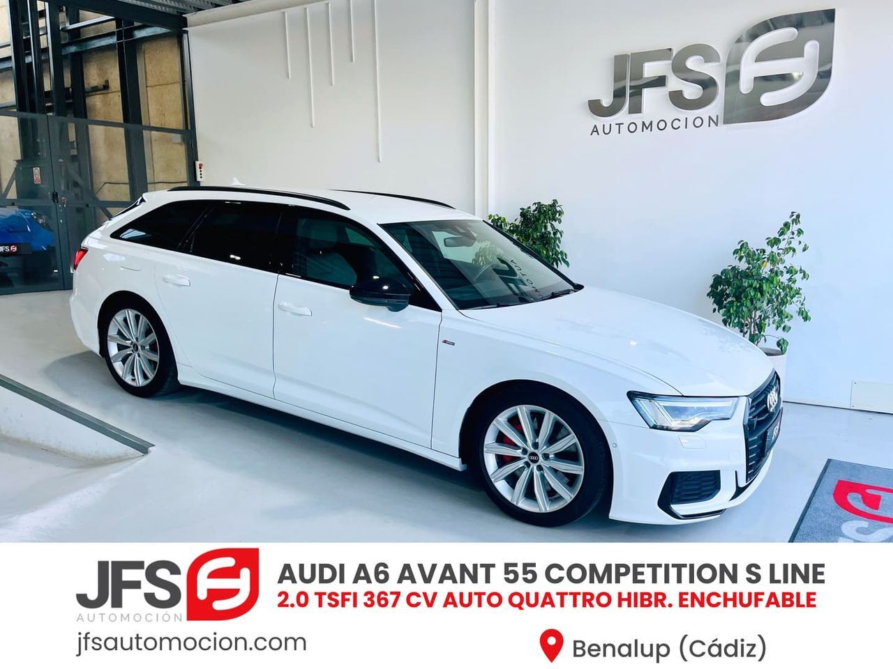 AUDI A6 (2.0 TSFI 367 CV Quattro Híbrido enchufable) en Cádiz