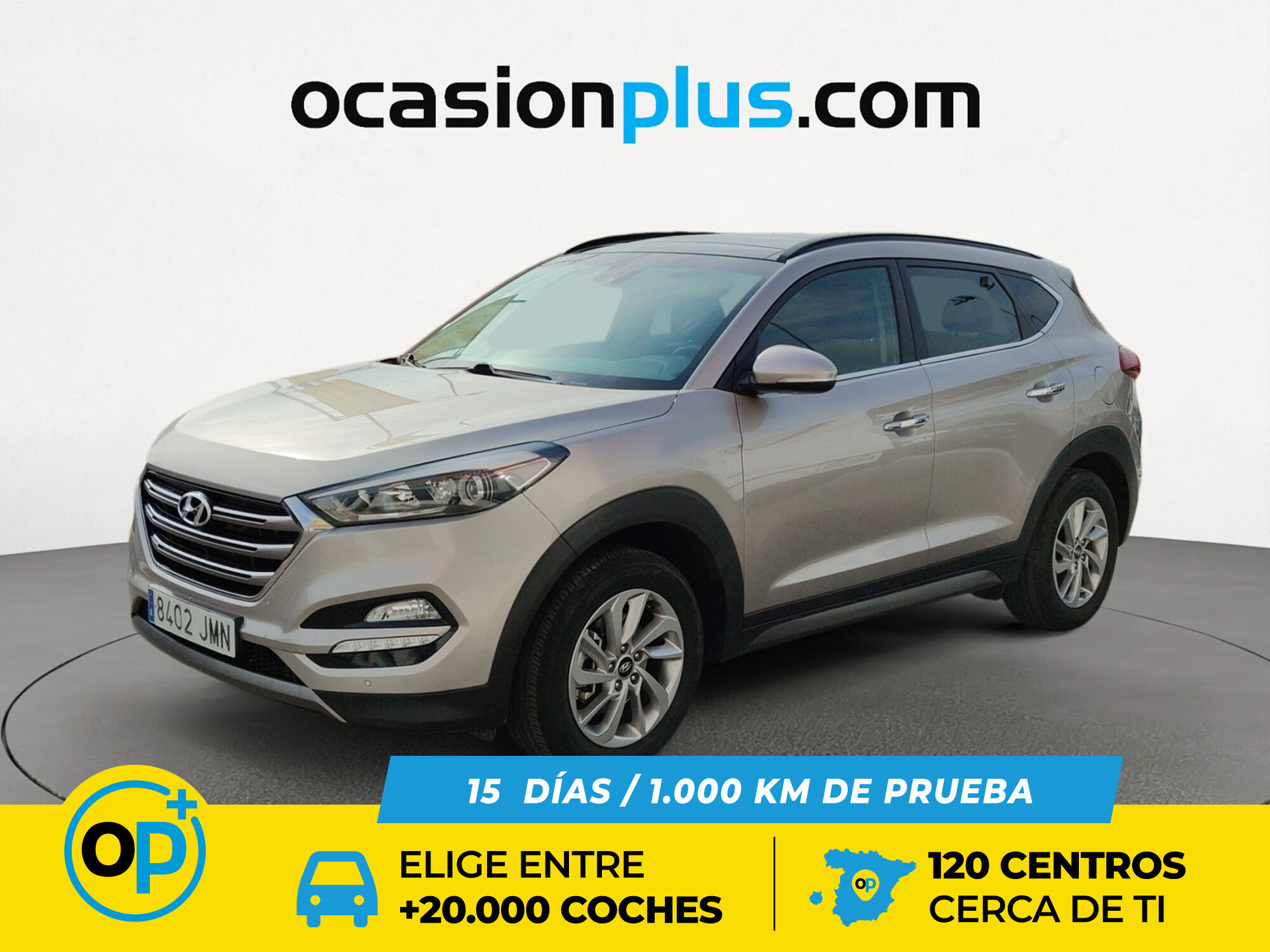 HYUNDAI Tucson (1.7 CRDI  BlueDrive Tecno Sky 4x2 85 kW (115 CV)) en Madrid