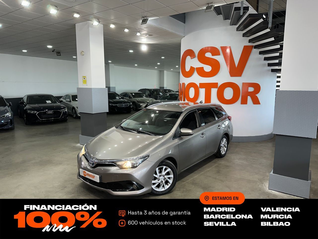 TOYOTA Auris (1.8 140H Active (Bus. P.) Touring Sports) en Madrid