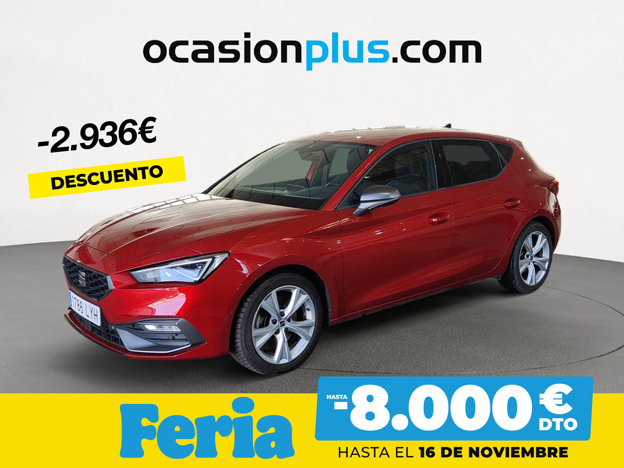 SEAT León (1.5 TSI S&S FR 110 kW (150 CV)) en Madrid
