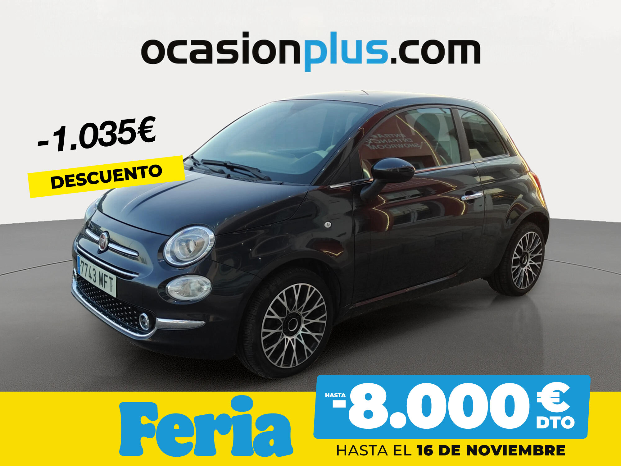 FIAT 500 (1.0 Hybrid Dolcevita 51 kW (70 CV)) en Madrid