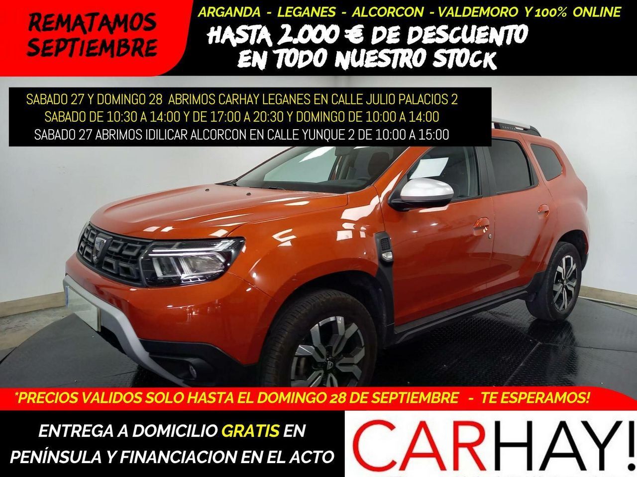 DACIA Duster (PRESTIGE) en Madrid