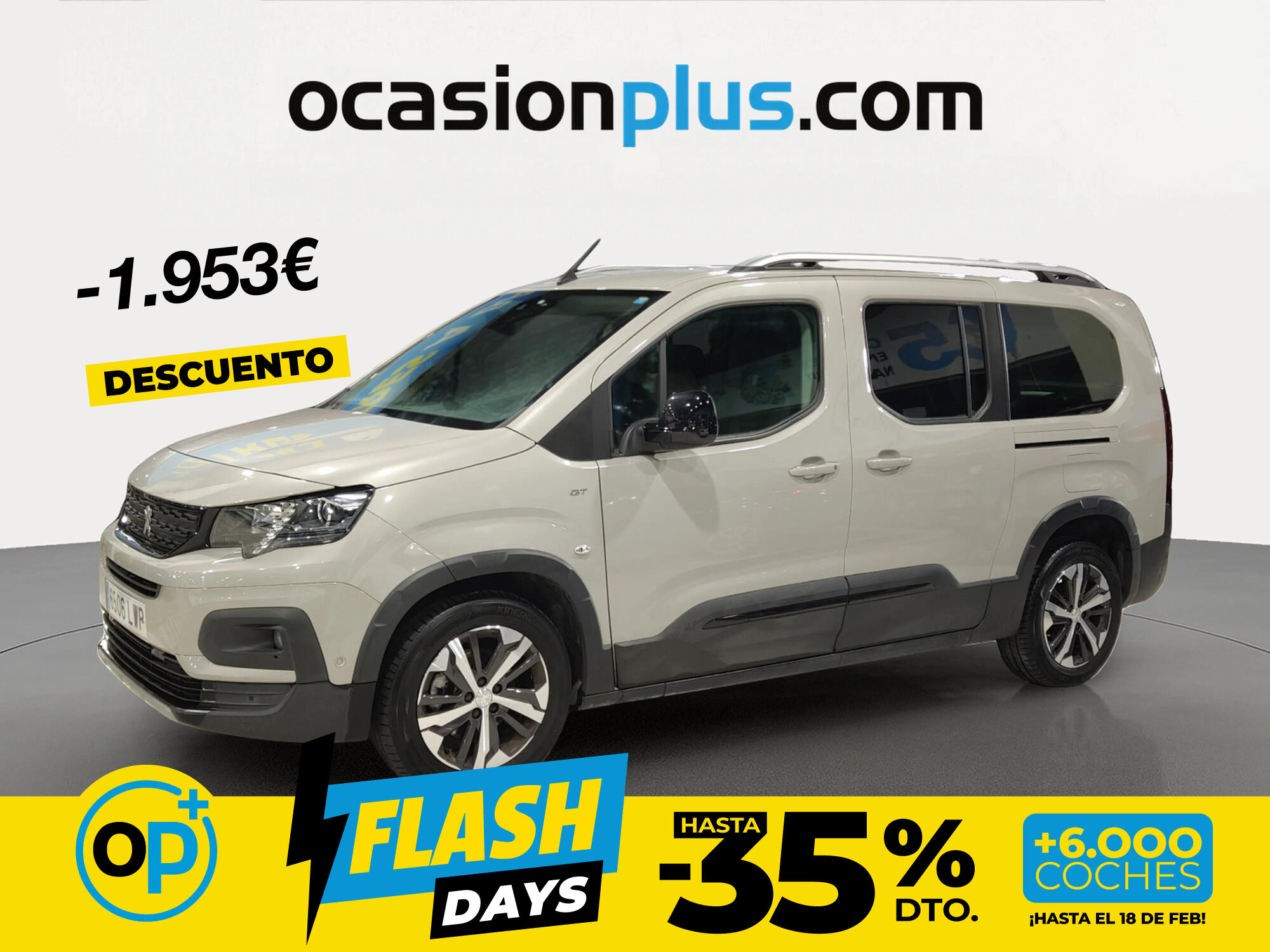 Foto del PEUGEOT Rifter 1.2 PureTech S&S Long GT EAT8 130