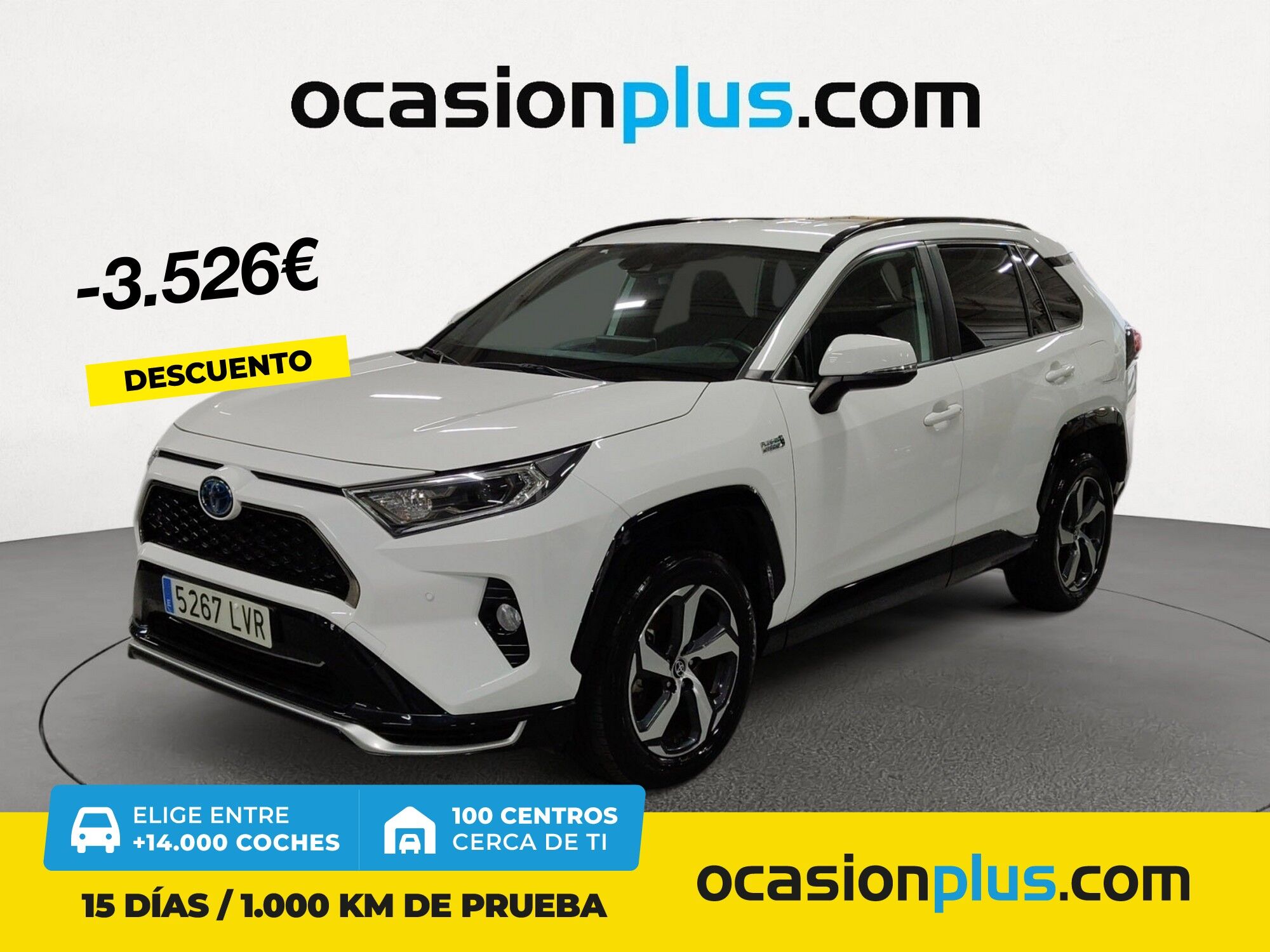 TOYOTA RAV-4 (2.5l PLug-In Hybrid Advance e-CVT 225 kW (306 CV)) en Madrid