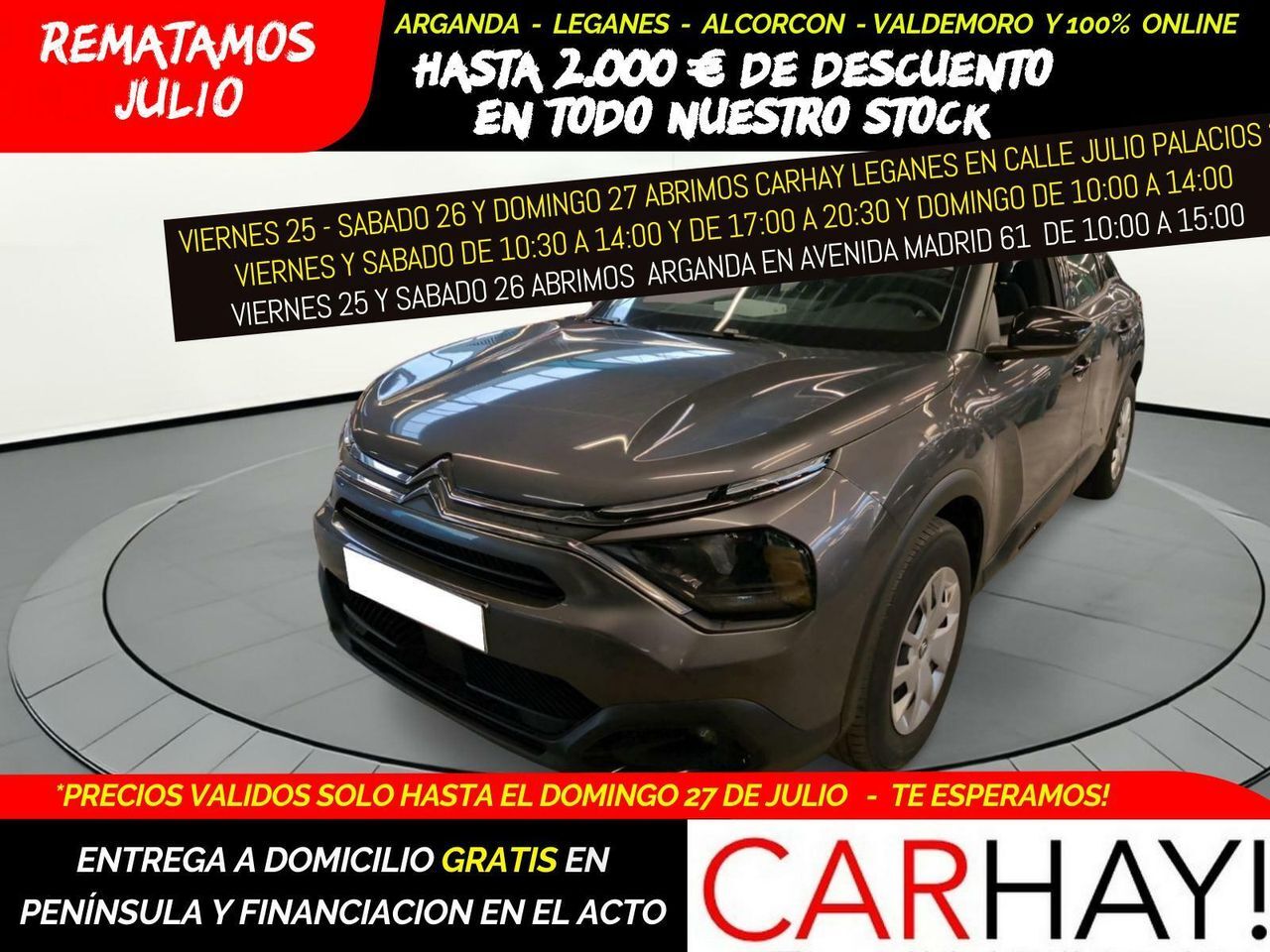 CITROEN C4 (1.5 BLUEHDI BUSINESS GPS S&S) en Madrid