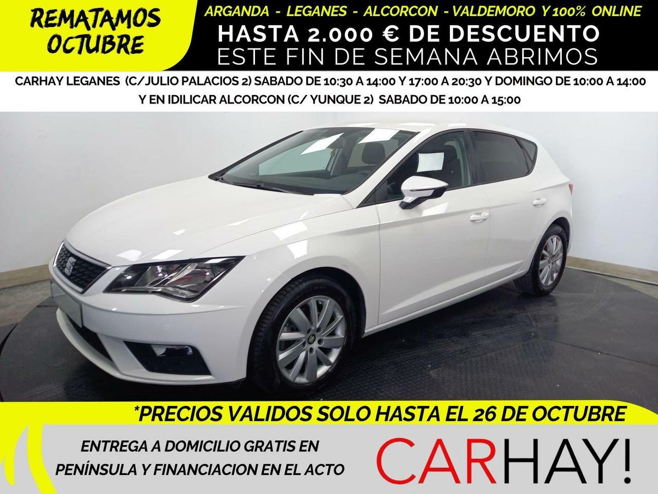 SEAT León (1.4 TGI GNC St&Sp Reference Plus) en Madrid