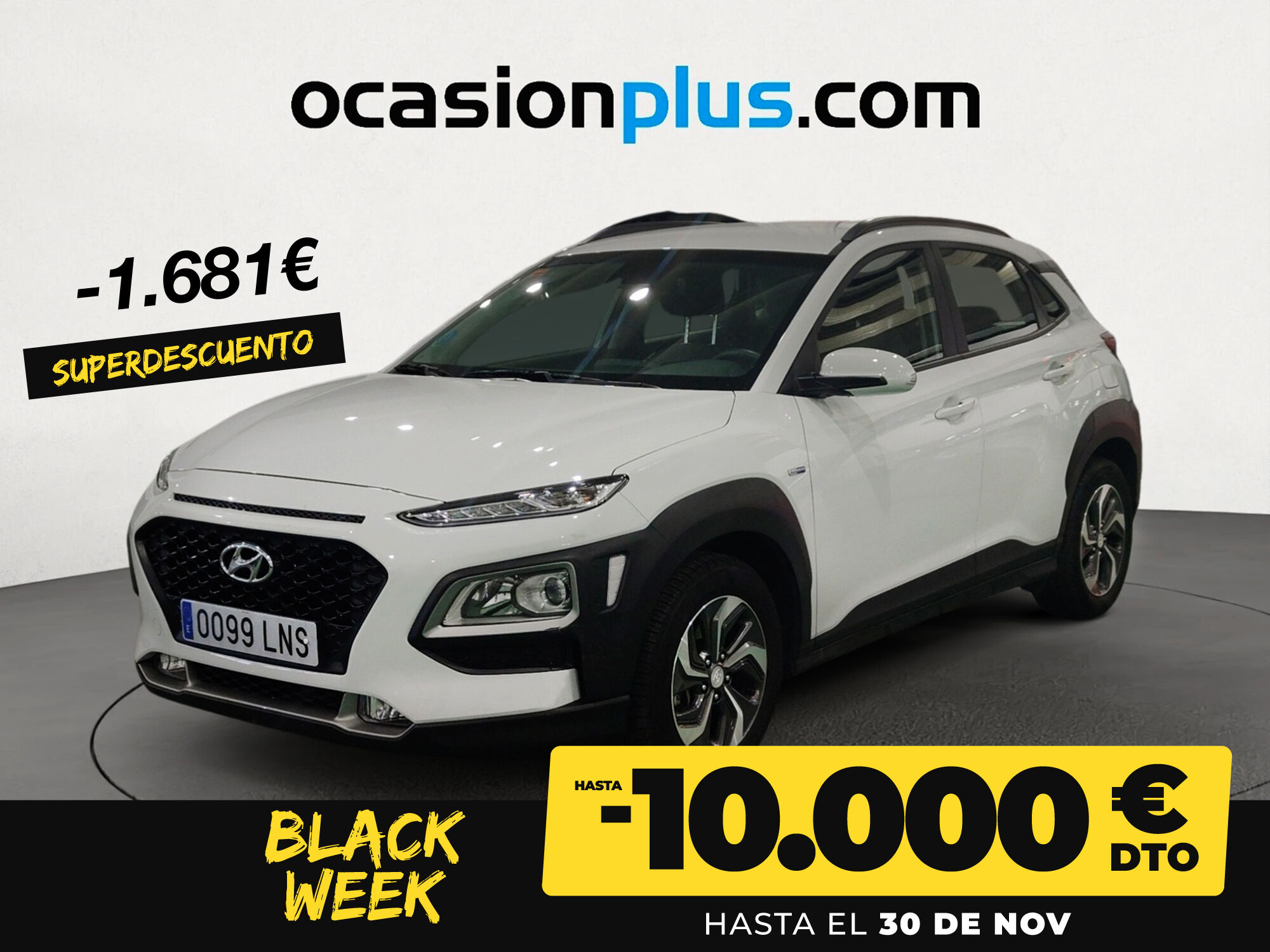 HYUNDAI Kona (1.6 GDI HEV Klass DT 104 kW (141 CV)) en Madrid