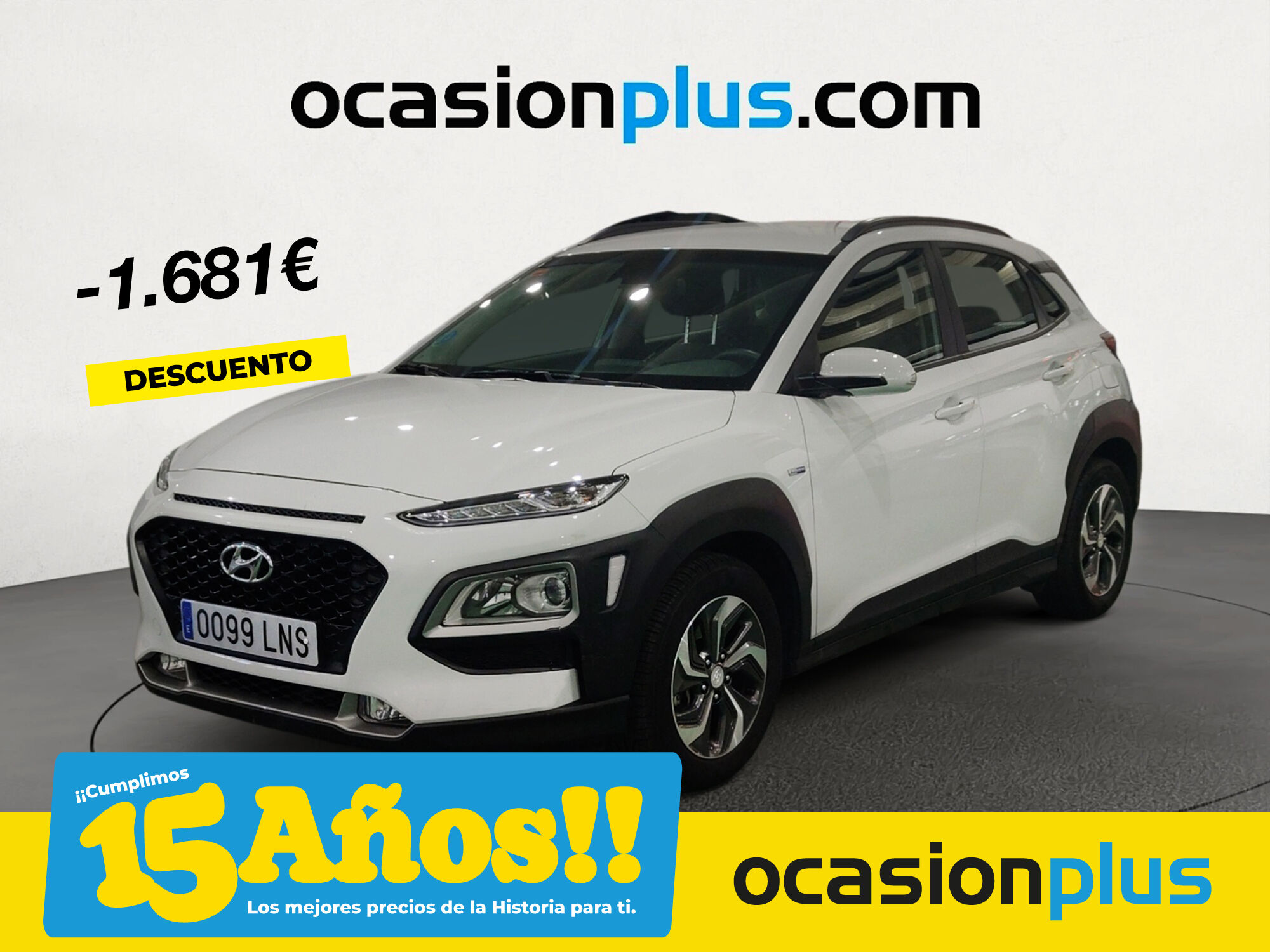 HYUNDAI Kona (1.6 GDI HEV Klass DT 104 kW (141 CV)) en Madrid