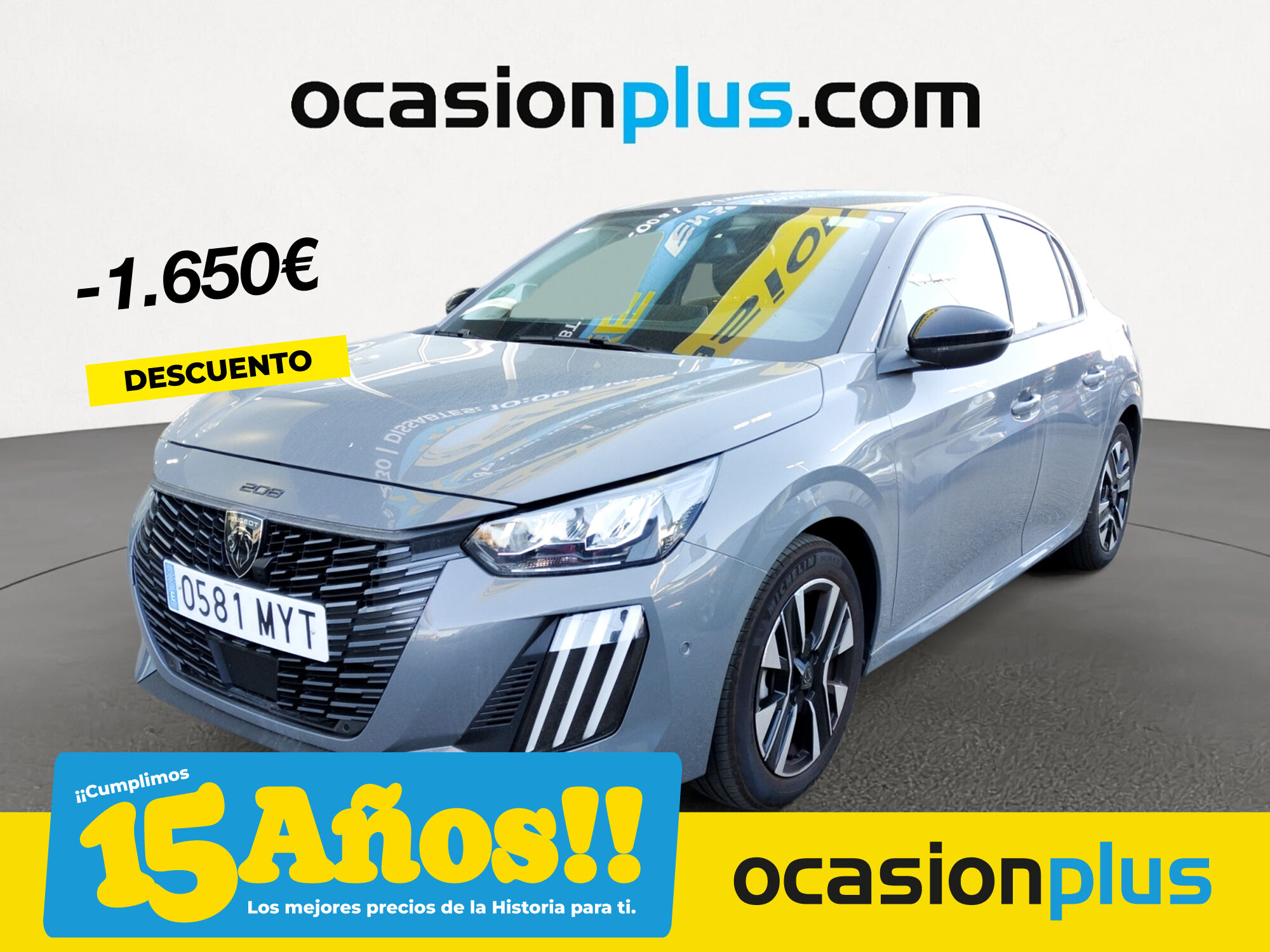 PEUGEOT 208 (PureTech 100 Allure 75 kW (100 CV)) en Madrid