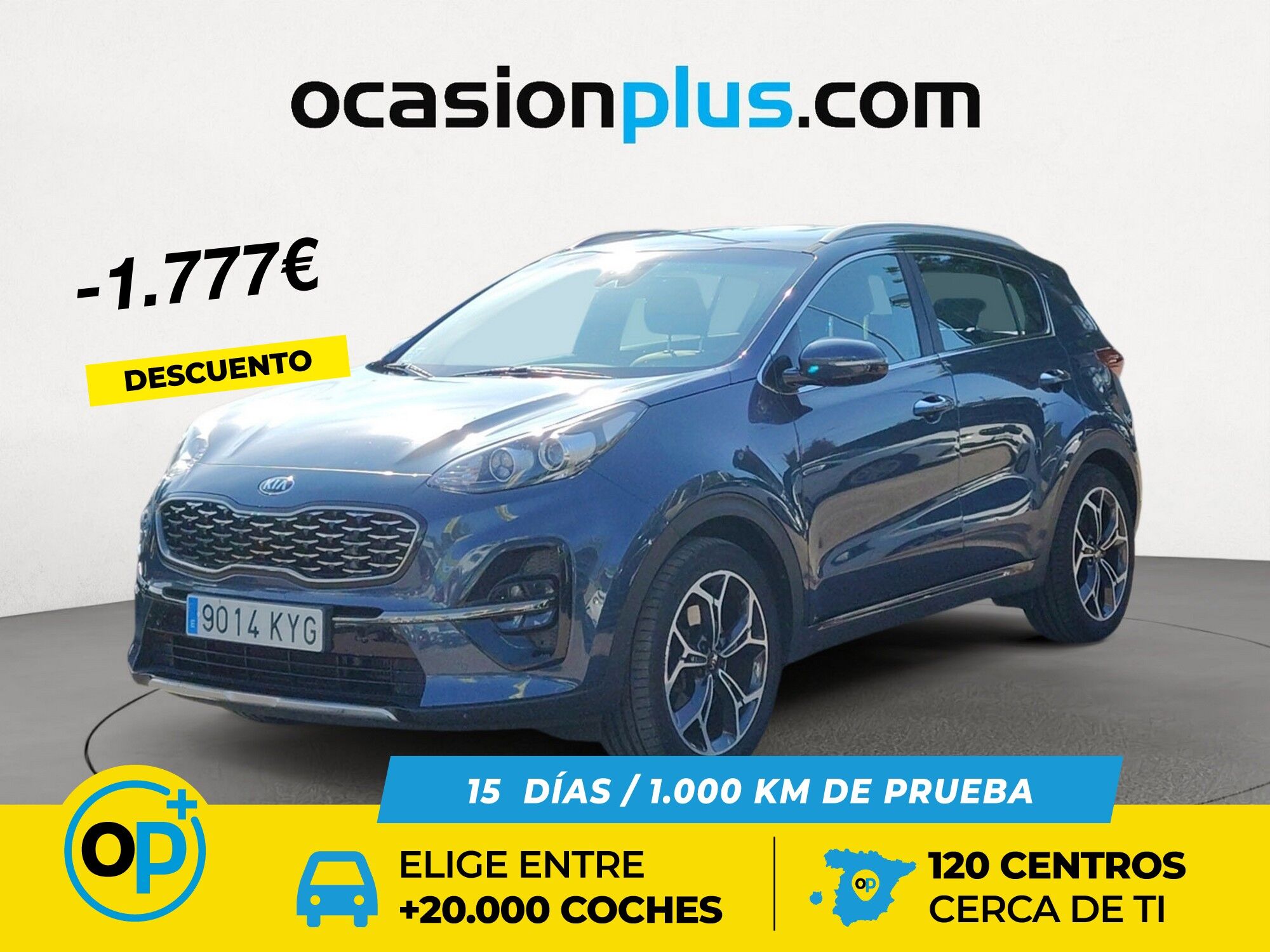 KIA Sportage (1.6 MHEV GT Line Essential 4x2 DCT 100 kW (136 CV)) en Madrid