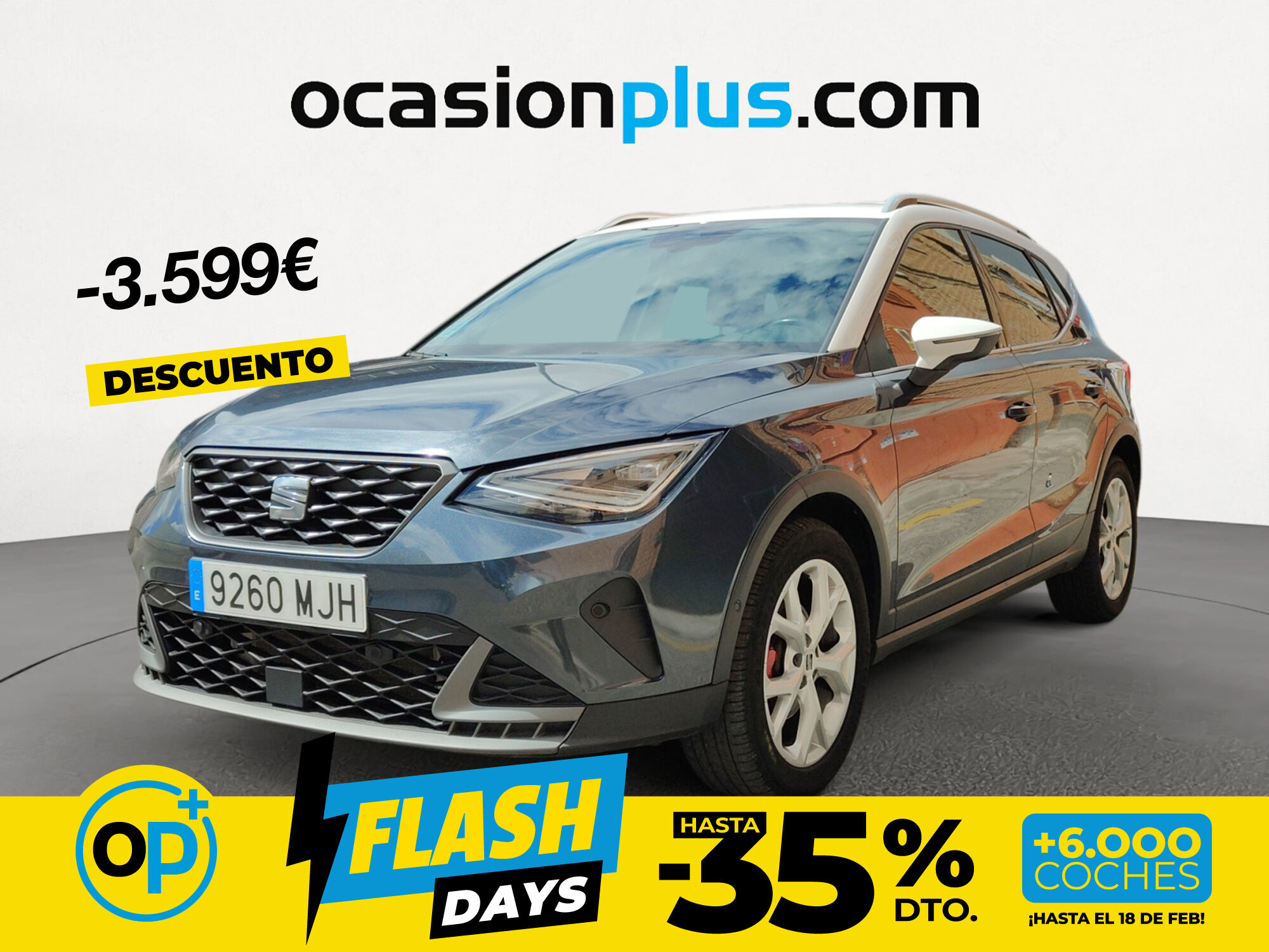 Foto del SEAT Arona 1.5 TSI S&S FR DSG7 XM 150