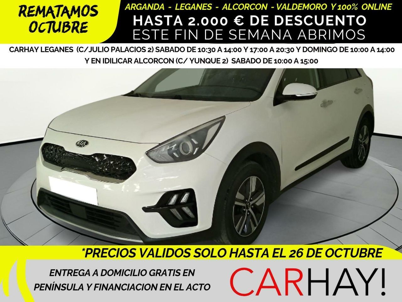 KIA Niro (1.6 GDI HEV 104KW (141CV) DRIVE) en Madrid