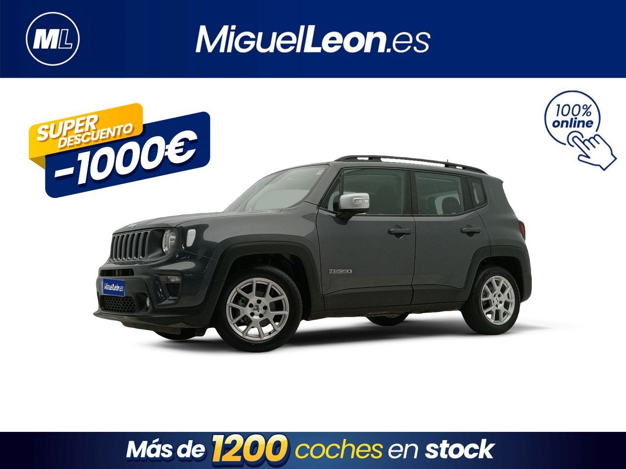 JEEP Renegade (Limited 1.0G 88kW (120CV) 4x2) en Palmas, Las