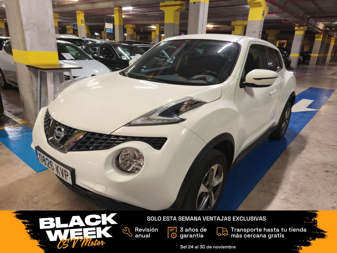 NISSAN Juke (G E6D-Temp 83 kW (112 CV) 5M/T ACENTA) en Madrid