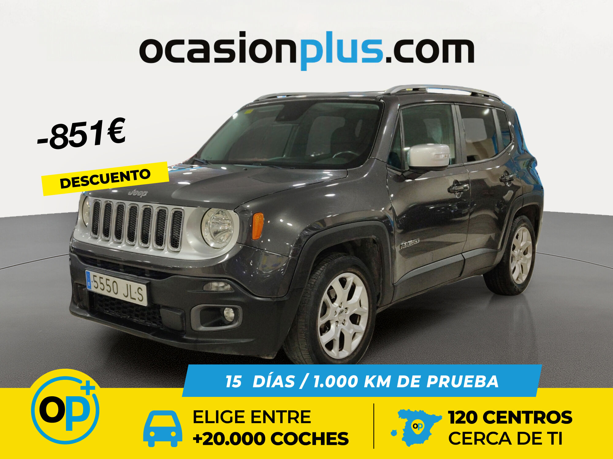JEEP Renegade (1.6 Multijet Limited 4x2 88 kW (120 CV)) en Madrid