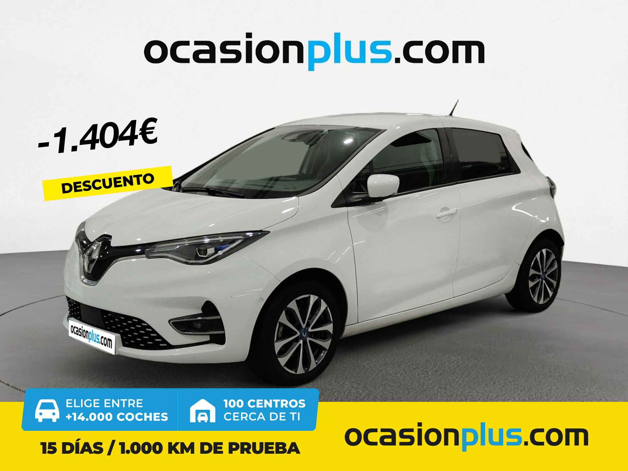 RENAULT Zoe (Zen 100 kW R135 Bateria 50kWh 99 kW (135 CV)) en Madrid