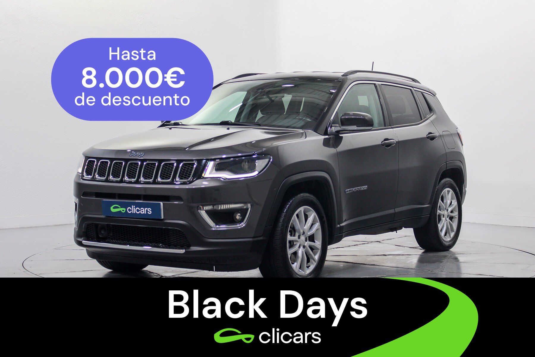 JEEP Compass (Compass 1.3 PHEV Limited EAWD Aut. 190) en Madrid