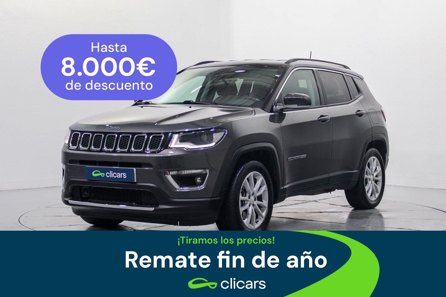 JEEP Compass (Compass 1.3 PHEV Limited EAWD Aut. 190) en Madrid