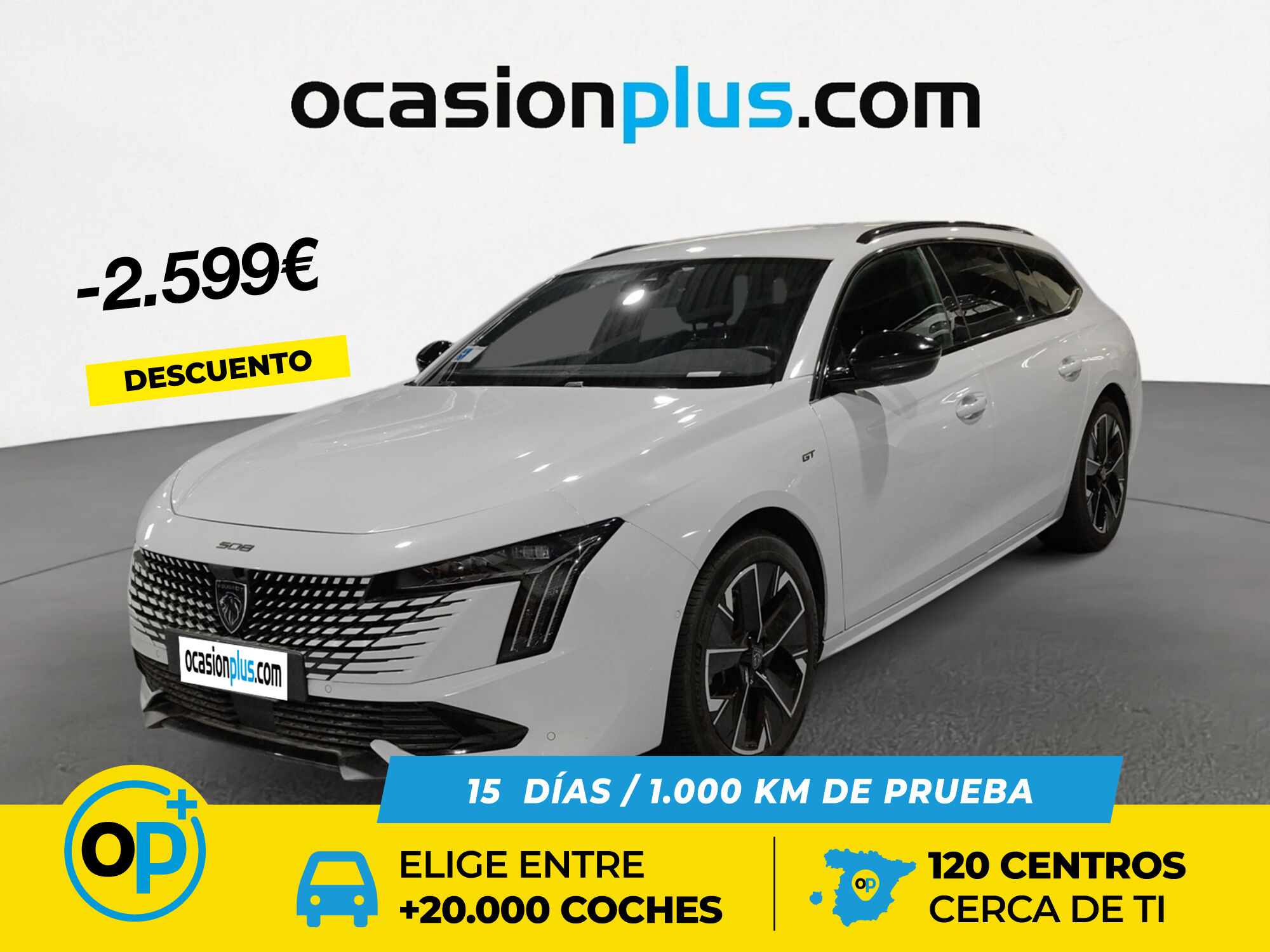 PEUGEOT 508 (BlueHDi 130 S&S GT EAT8 96 kW (130 CV)) en Madrid