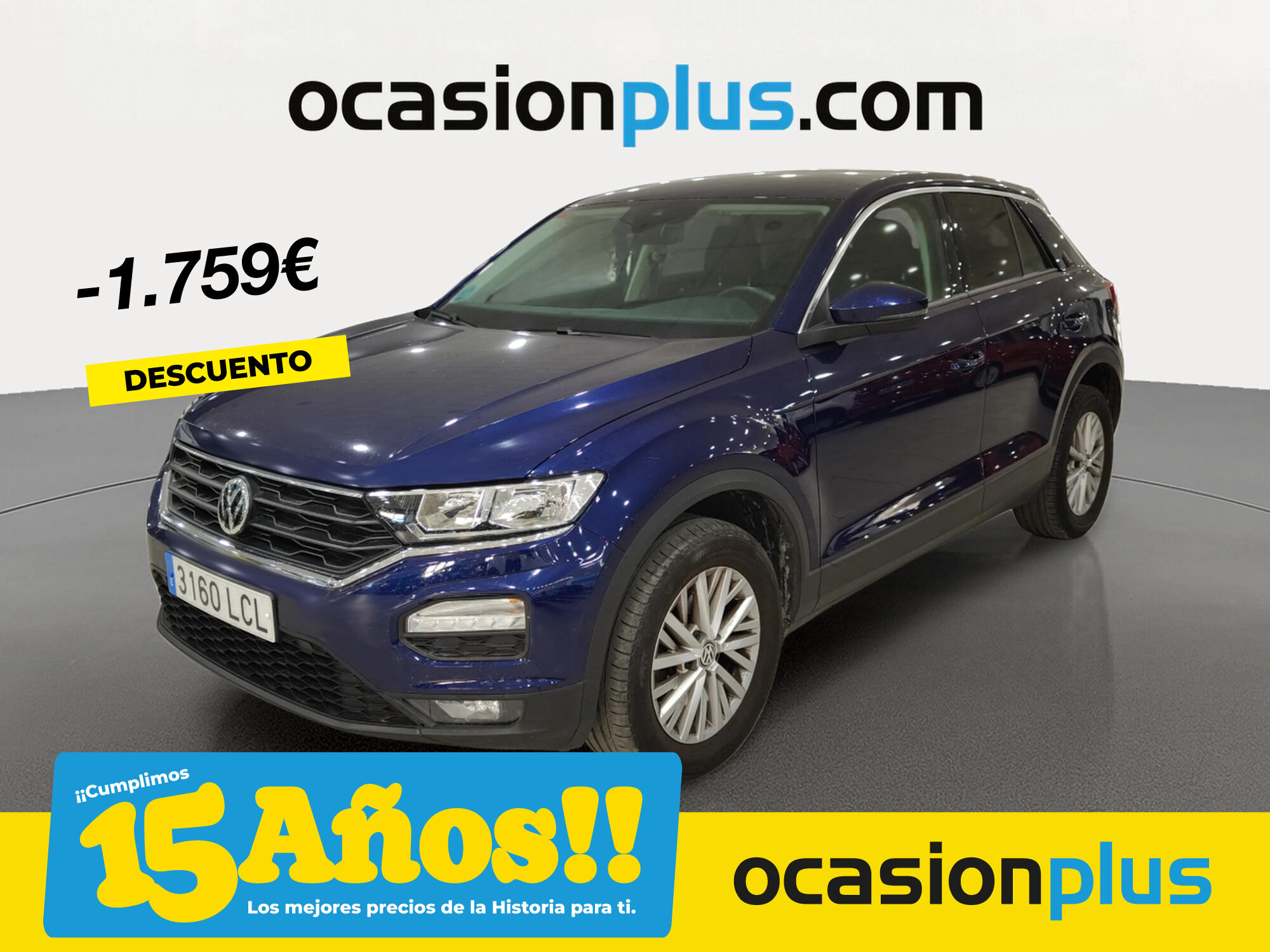 VOLKSWAGEN T-Roc (Edition 1.6 TDI 85 kW (115 CV)) en Madrid