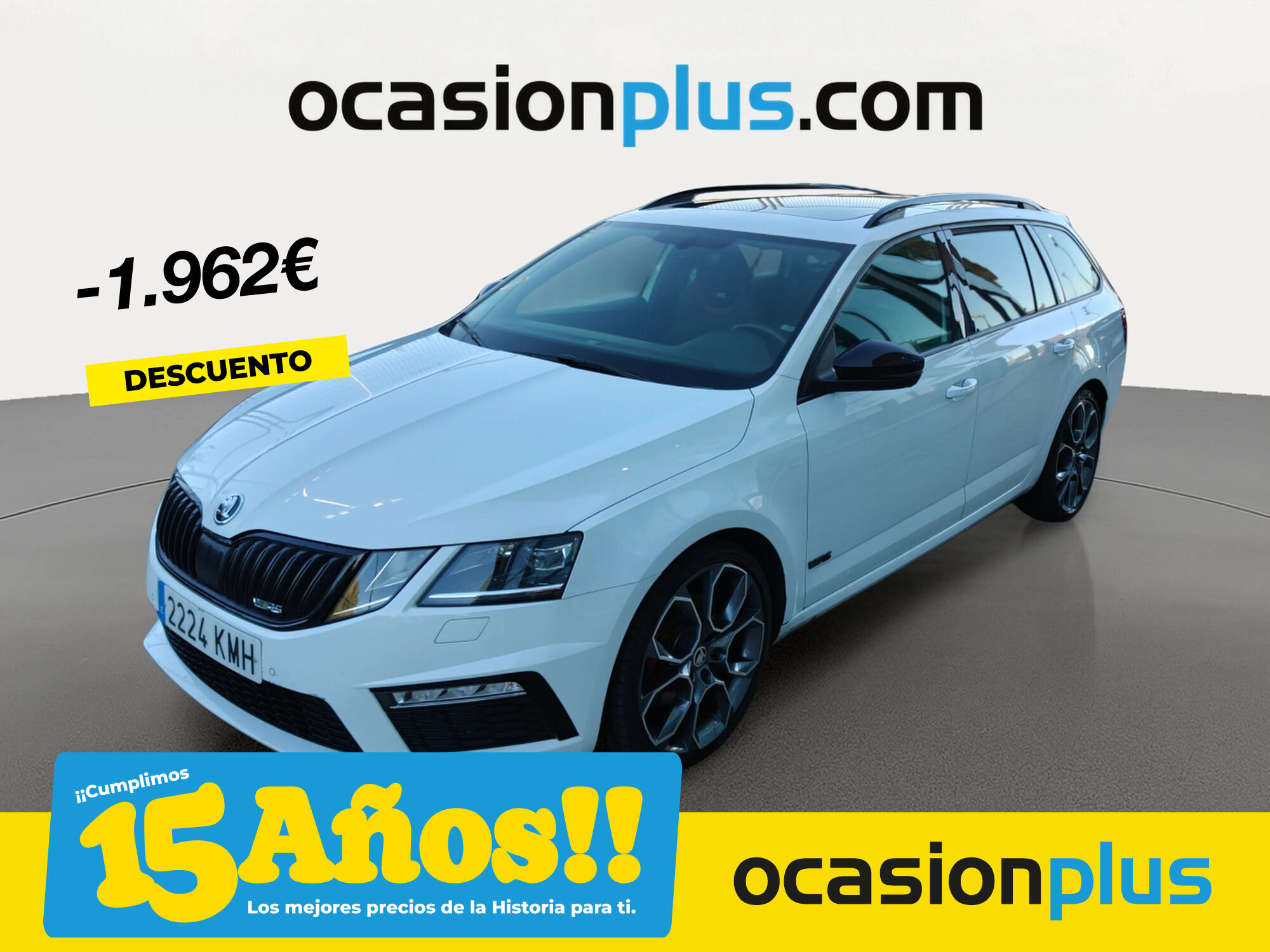 SKODA Octavia (2.0 TDI RS 135 kW (184 CV) DSG) en Madrid