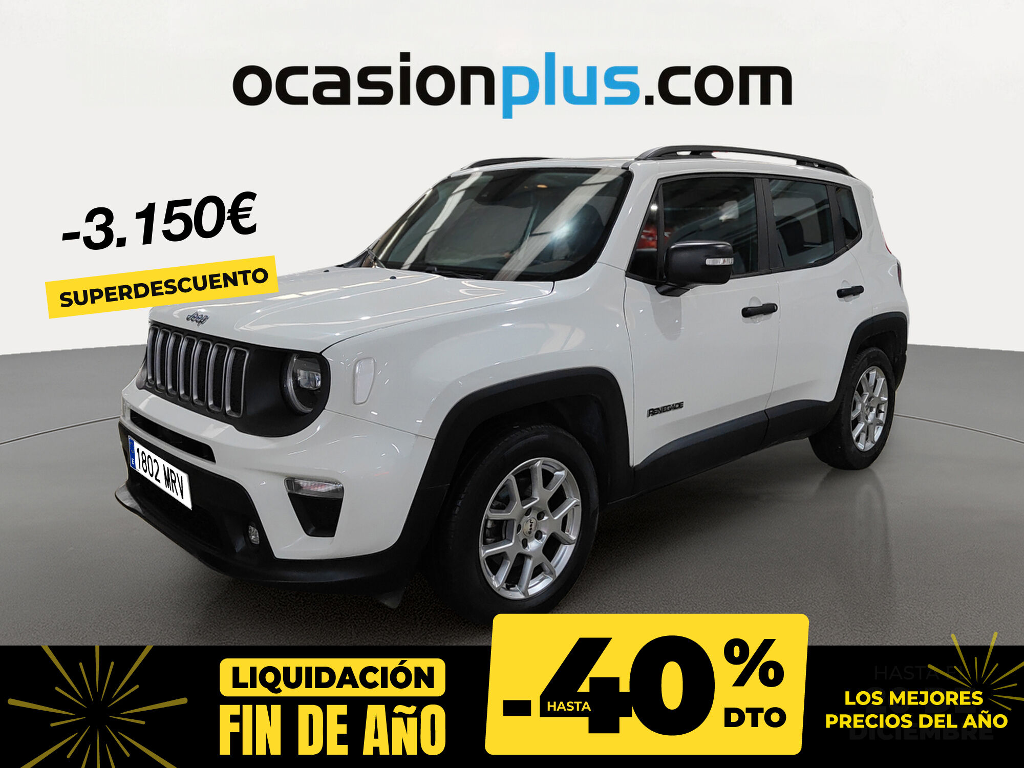 JEEP Renegade (eHybrid 1.5 Limited ATX 96 kW (130 CV)) en Madrid