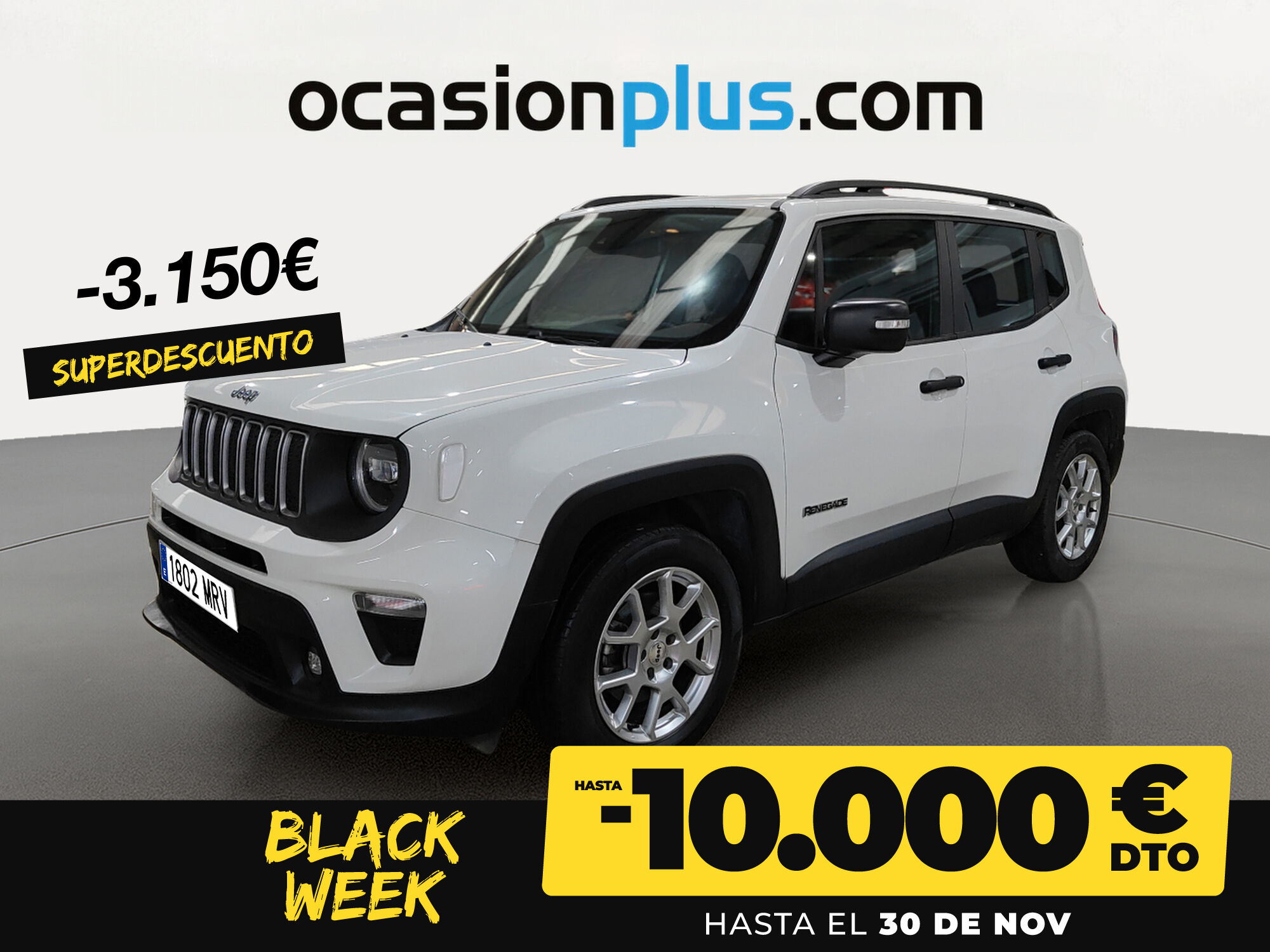 JEEP Renegade (eHybrid 1.5 Limited ATX 96 kW (130 CV)) en Madrid