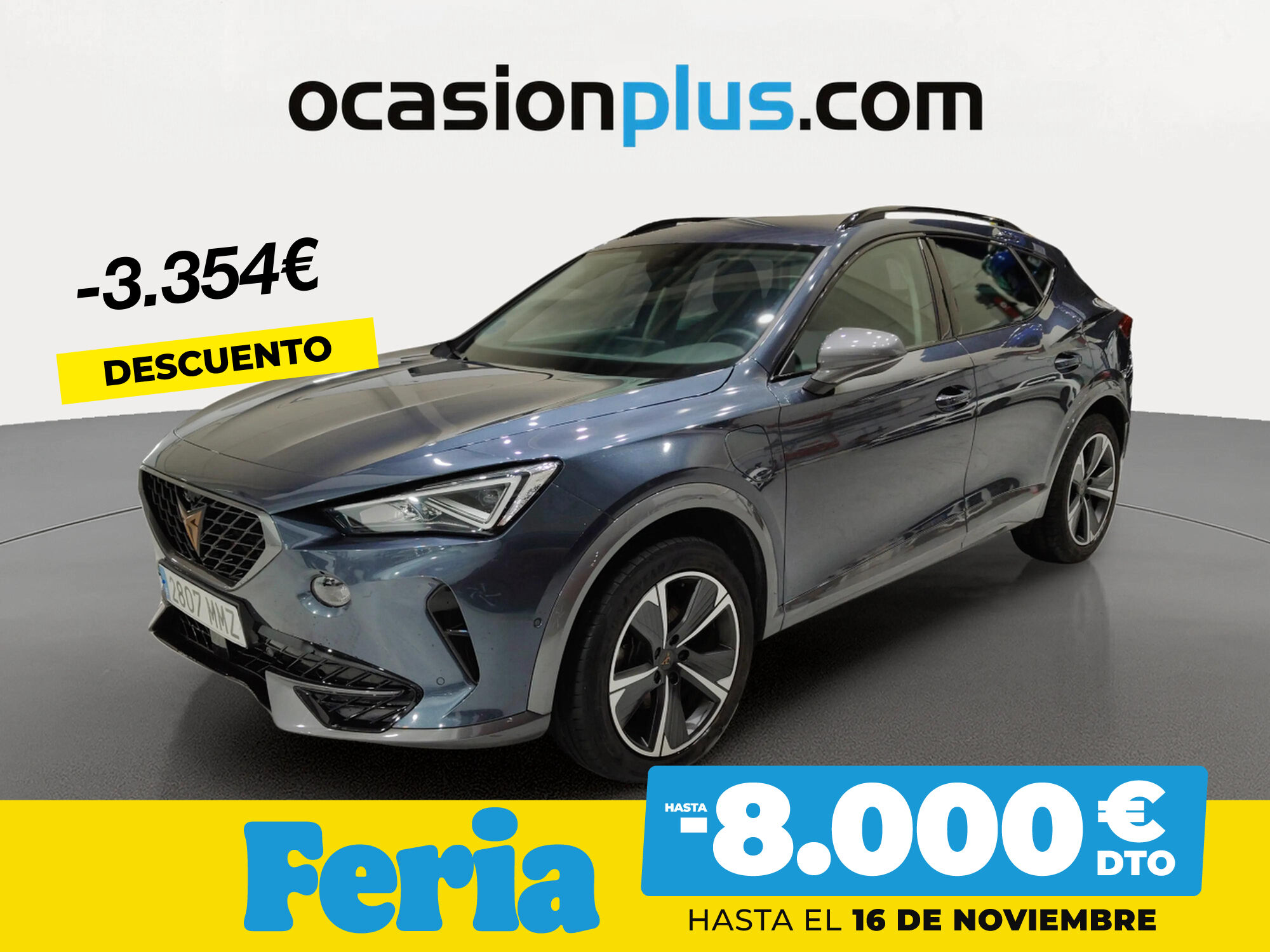 CUPRA Formentor (1.4 e-Hybrid Tech Edition DSG 150 kW (204 CV)) en Madrid