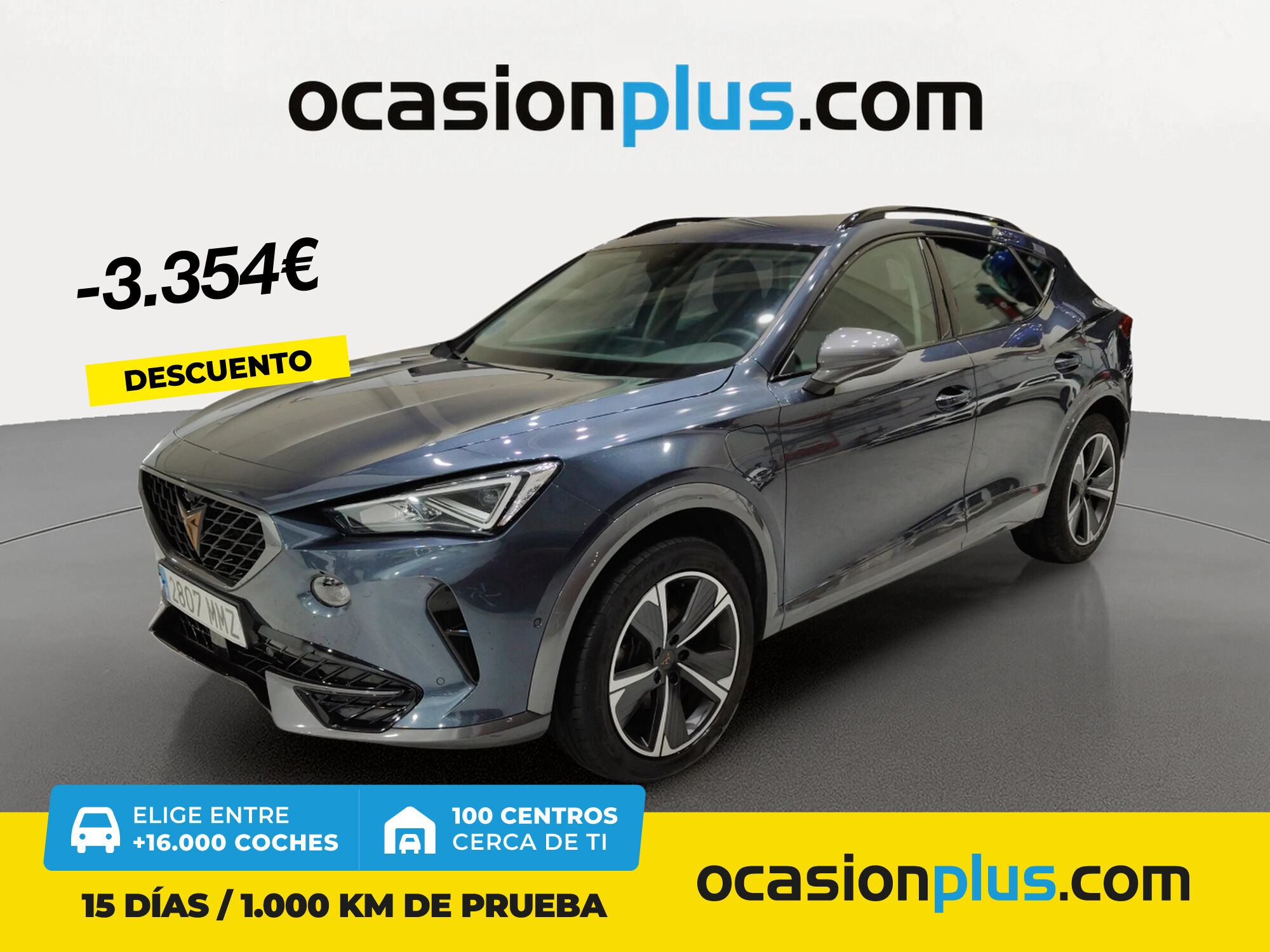 CUPRA Formentor (1.4 e-Hybrid Tech Edition DSG 150 kW (204 CV)) en Madrid
