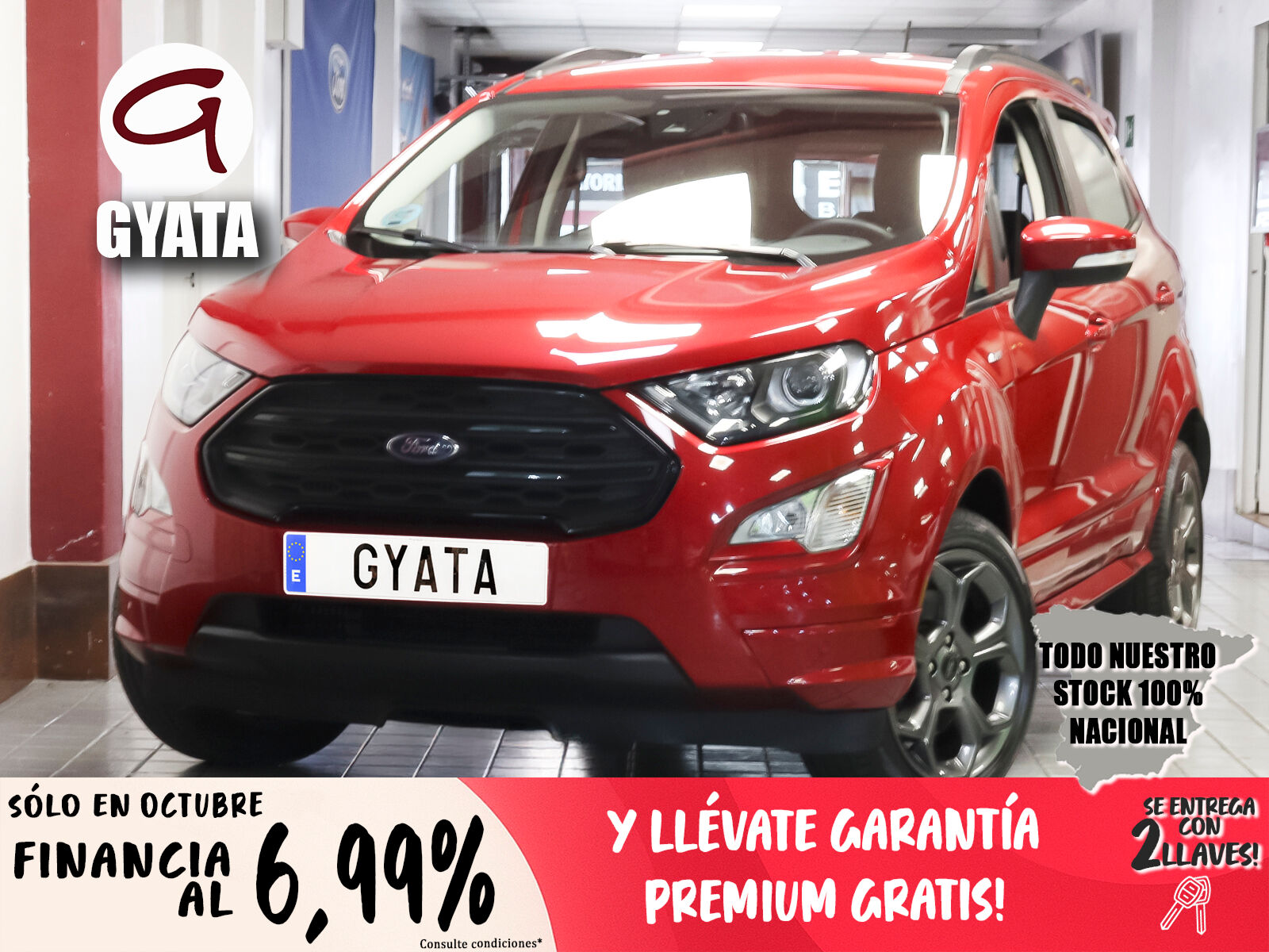 FORD EcoSport (1.0T EcoBoost S&S ST Line 92 kW (125 CV)) en Madrid
