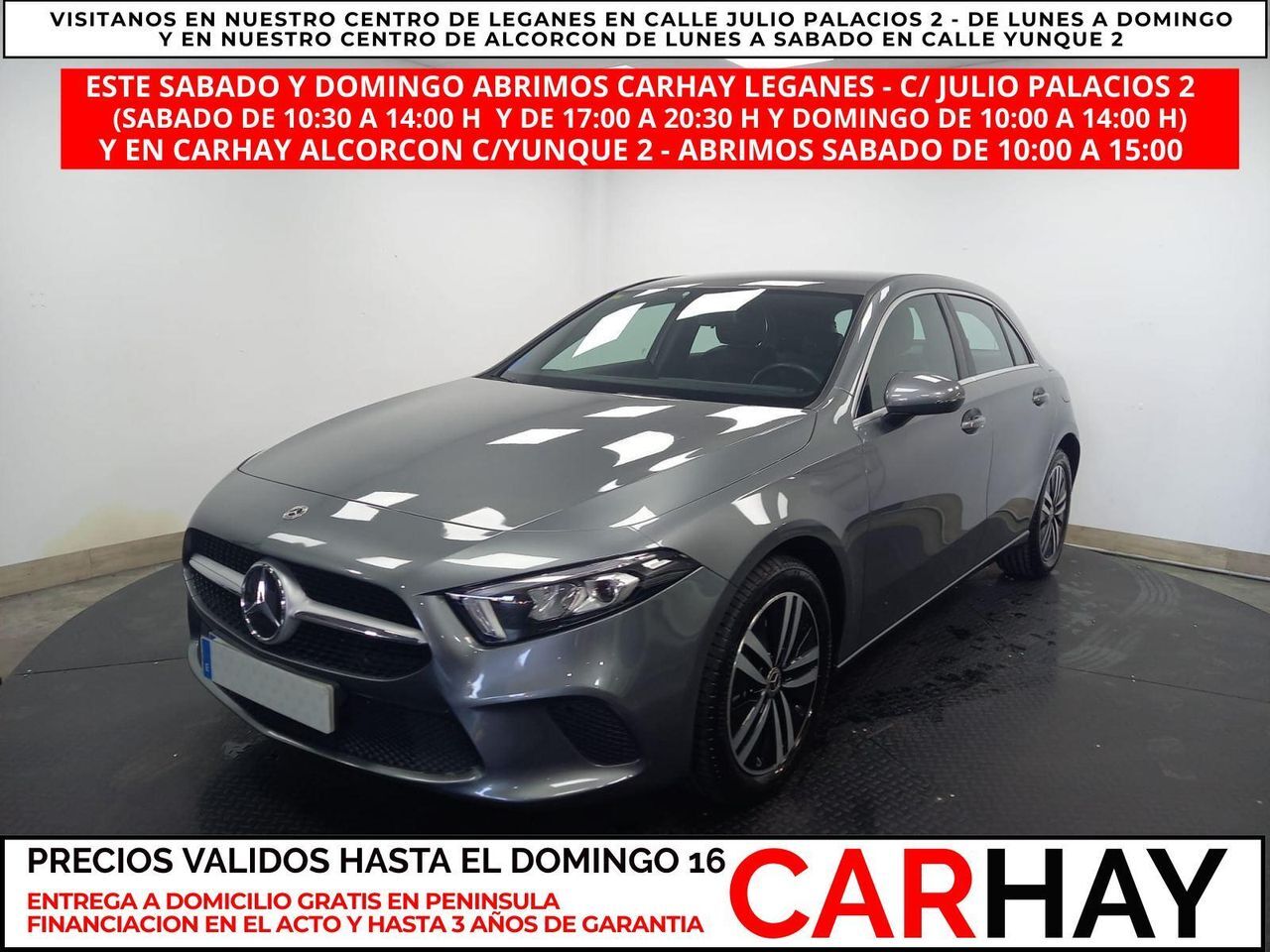 MERCEDES Clase A (250 E (177.086) 1.3 220CV AT8 E6D) en Madrid