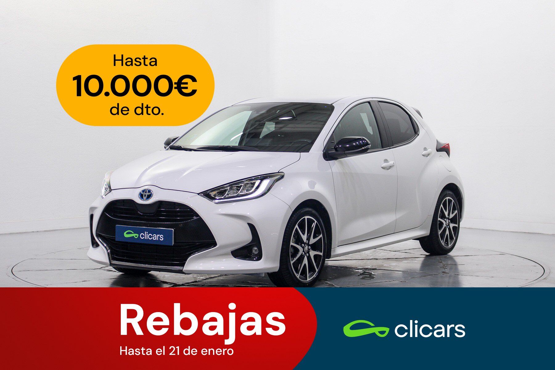 TOYOTA Yaris (Yaris 120H 1.5 Style) en Madrid