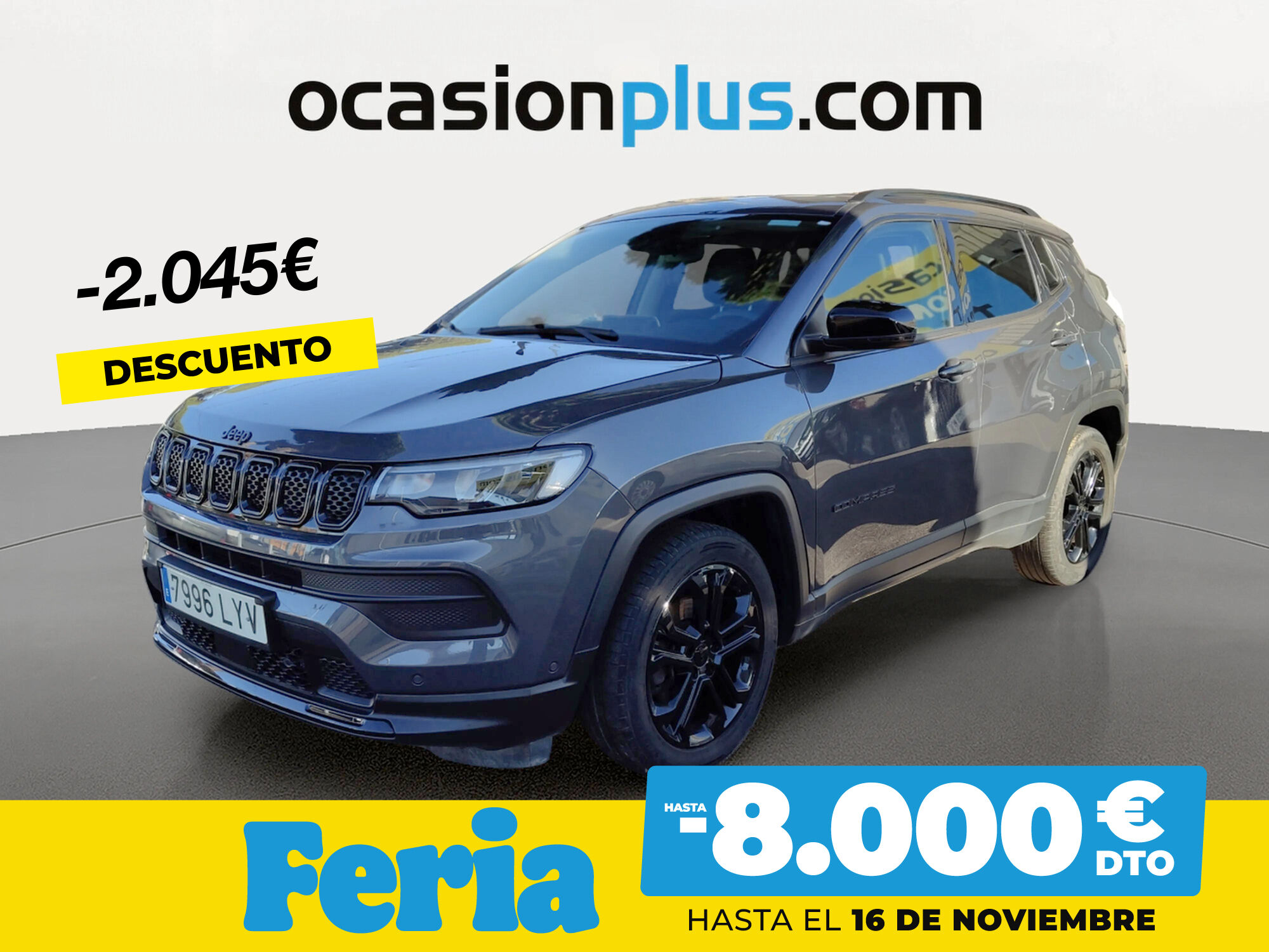 JEEP Compass (1.3 Gse Night Eagle FWD MT 96 kW (130 CV)) en Madrid