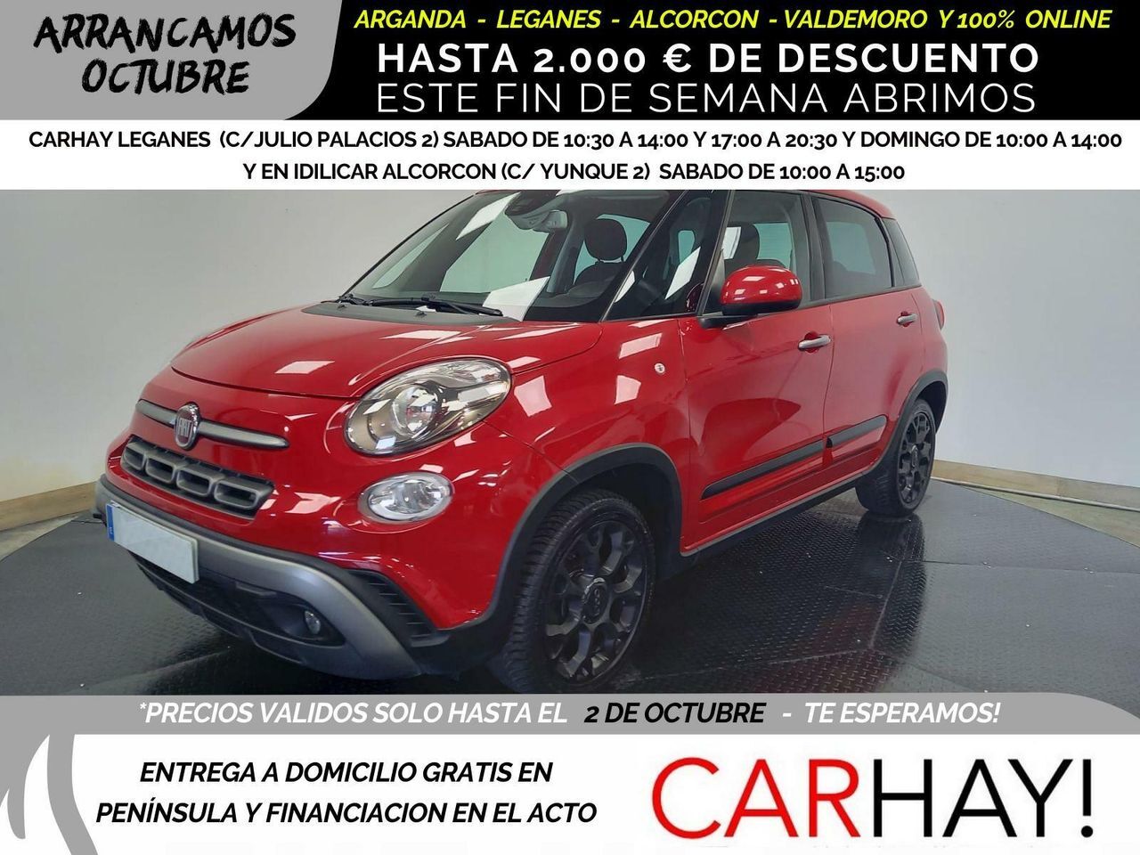 FIAT 500L (CROSS 1.3 MULTIJET CROSS (EU6D-TEMP)) en Madrid