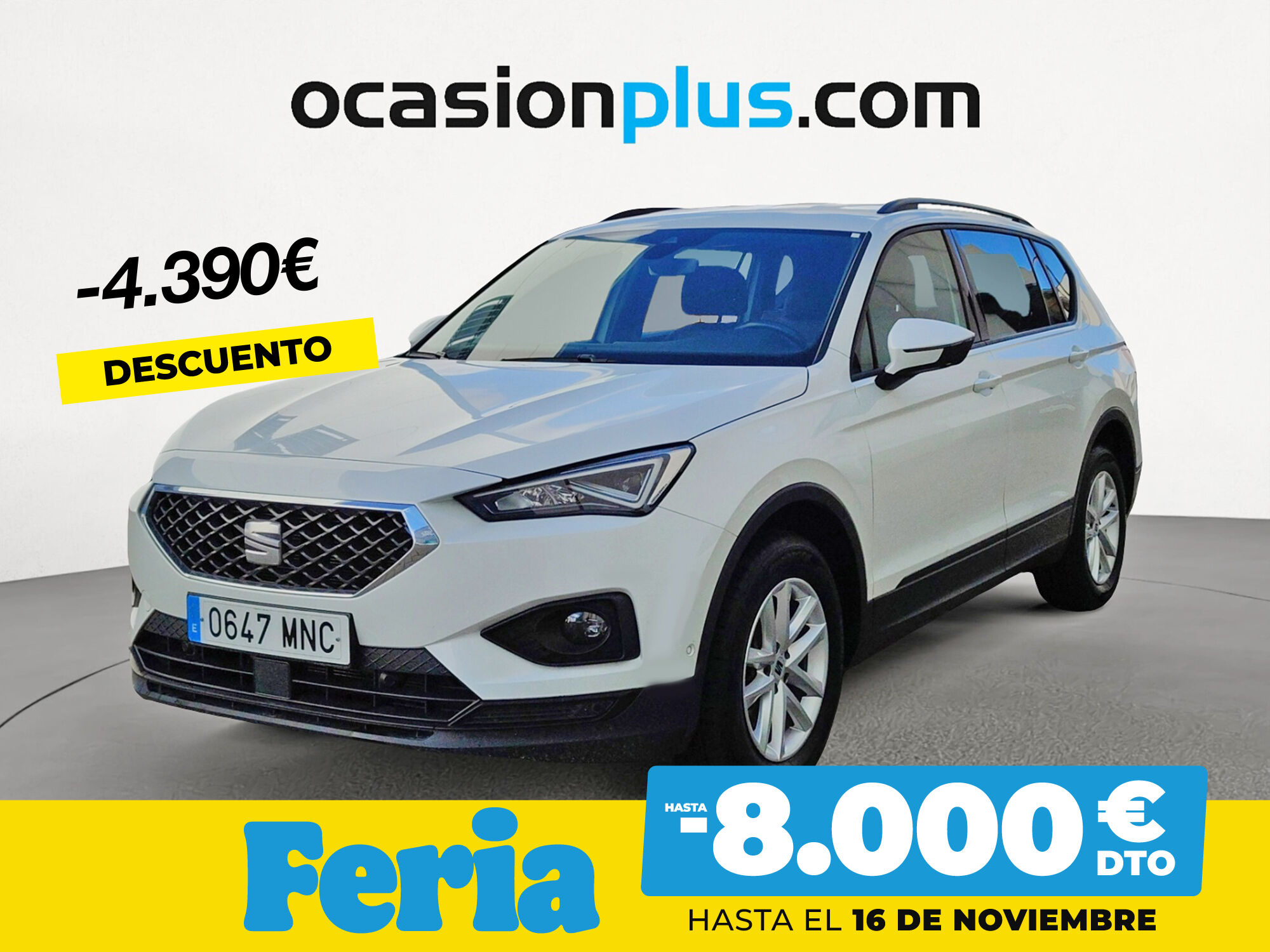 SEAT Tarraco (1.5 TSI S&S Style XL 110 kW (150 CV)) en Madrid