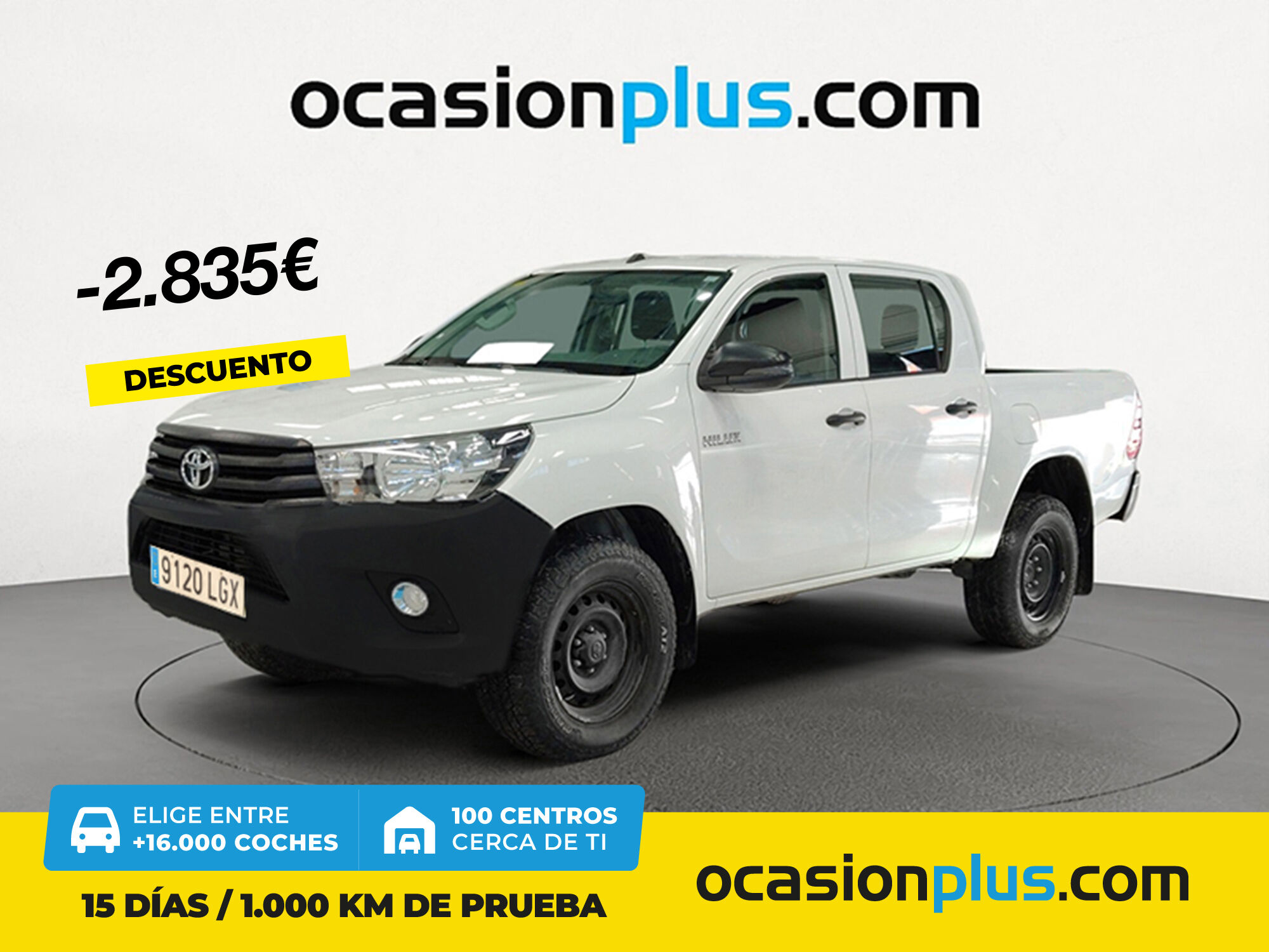 TOYOTA Hilux (2.4 D-4D Doble Cabina GX 110 kW (150 CV)) en Madrid