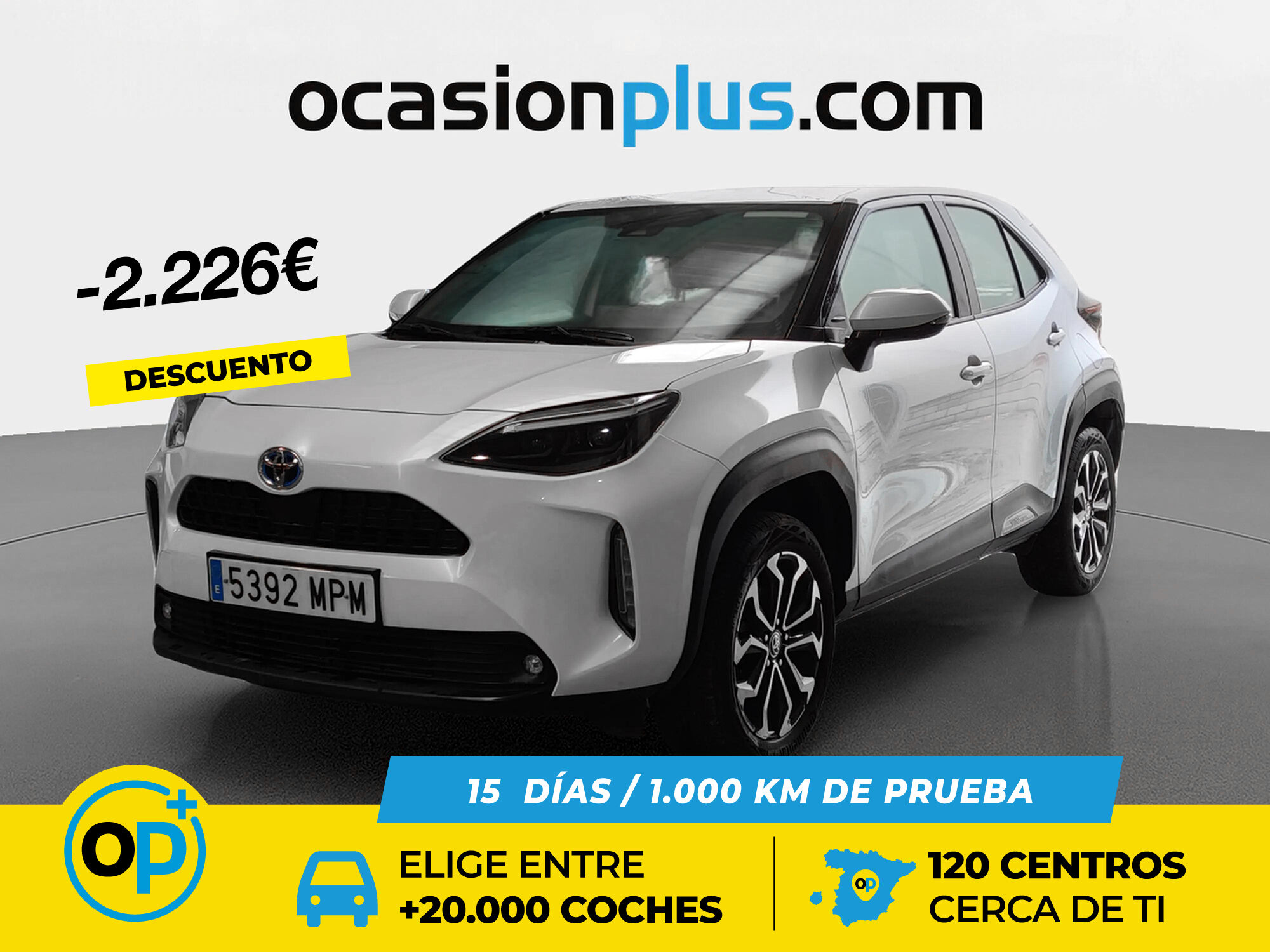 TOYOTA Yaris Cross (120H Active Tech 85 kW (116 CV)) en Madrid