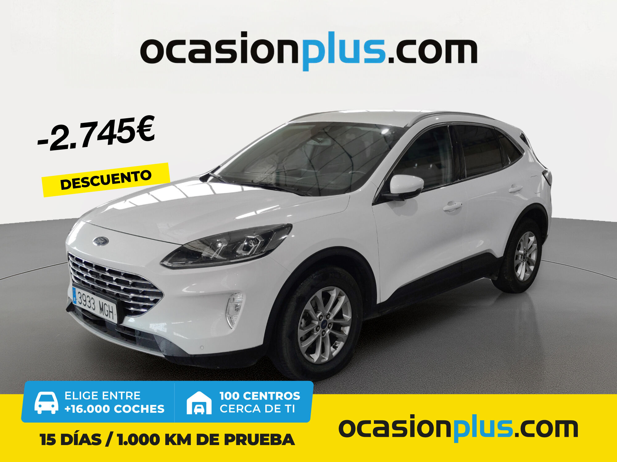 FORD Kuga (1.5 EcoBoost Titanium 4x2 110 kW (150 CV)) en Madrid